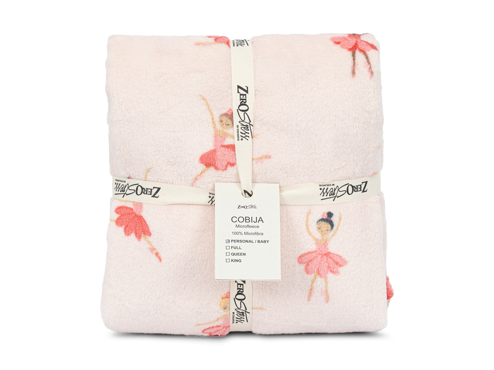 Cobija Baby Microfleece #Diseño_Bailarinas