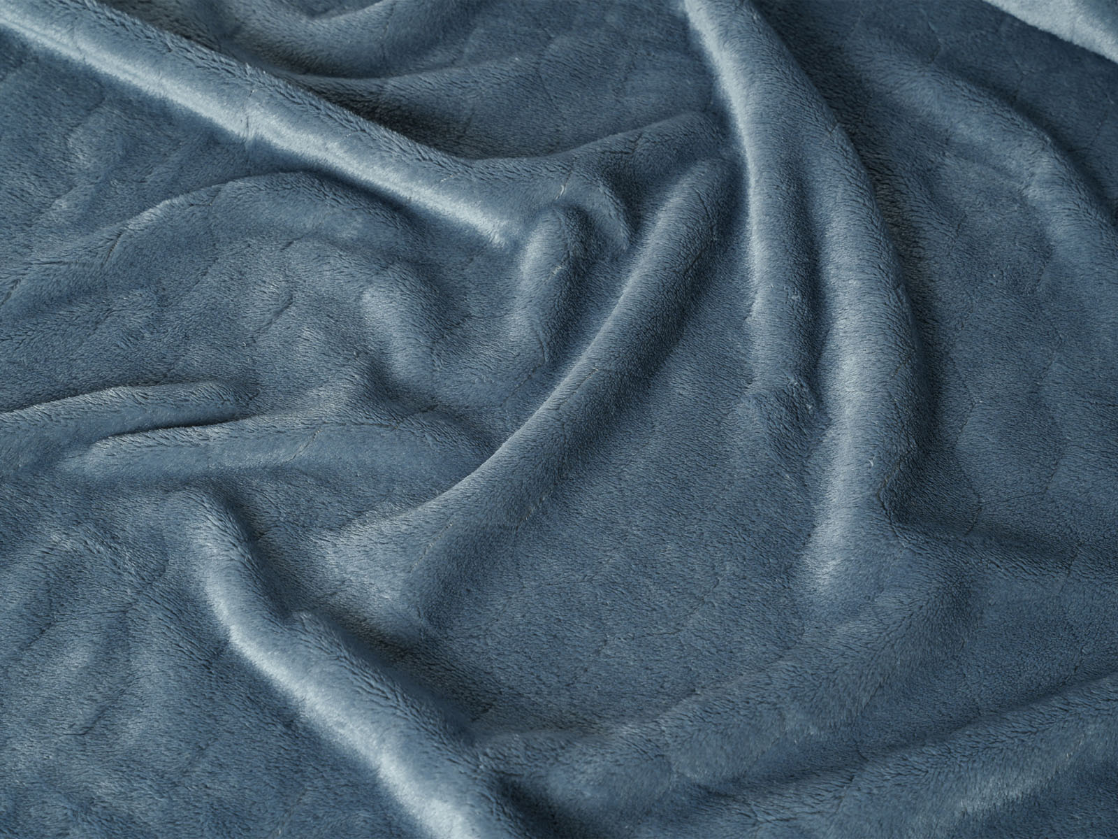 Cobija Glam Microfleece Queen #Color_DarkBlue