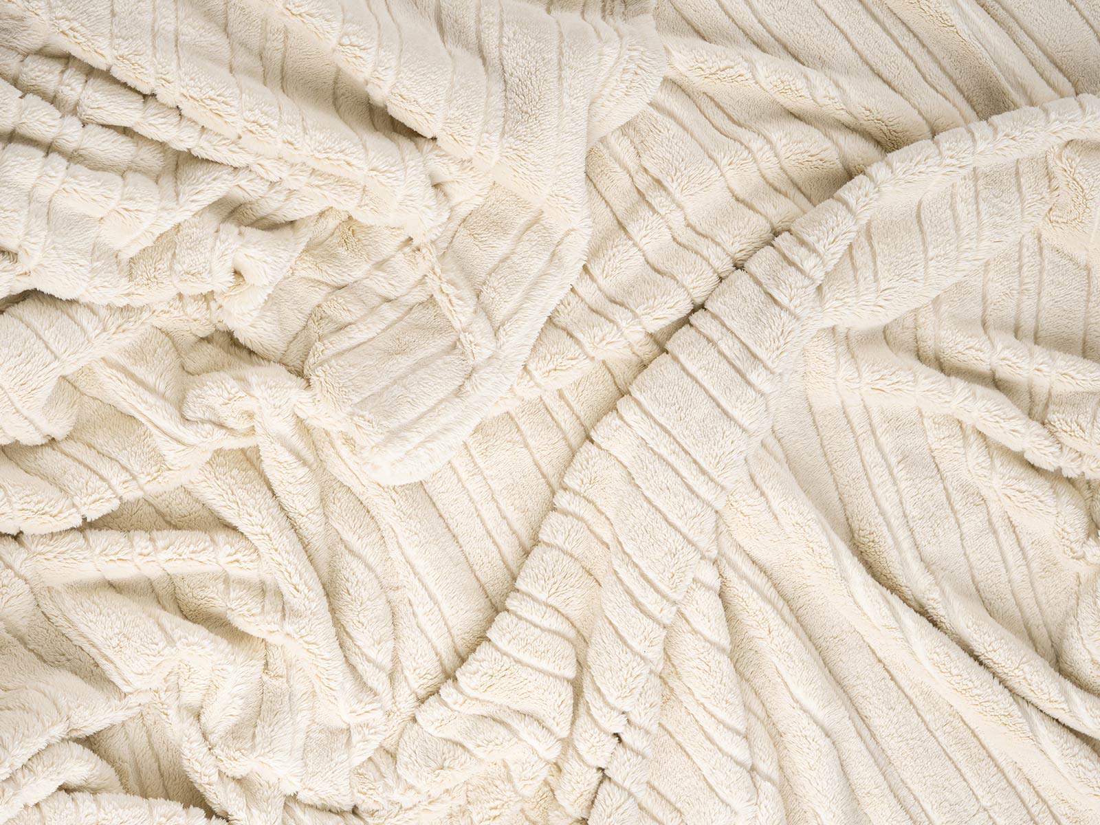 Cobija Glam Microfleece Queen #Color_Beige
