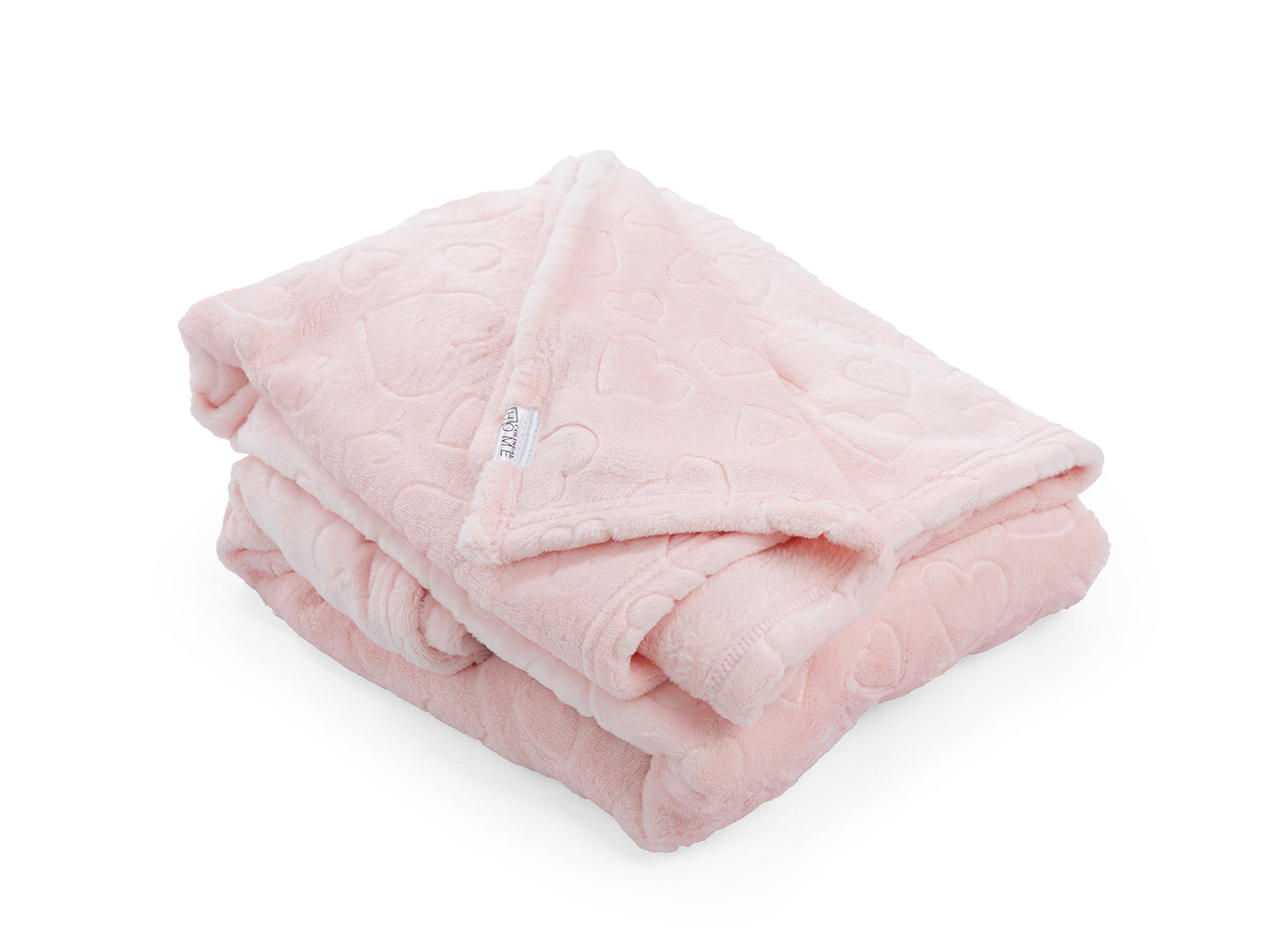 Cobija Baby Microfleece #Diseño_CorazonesRosados