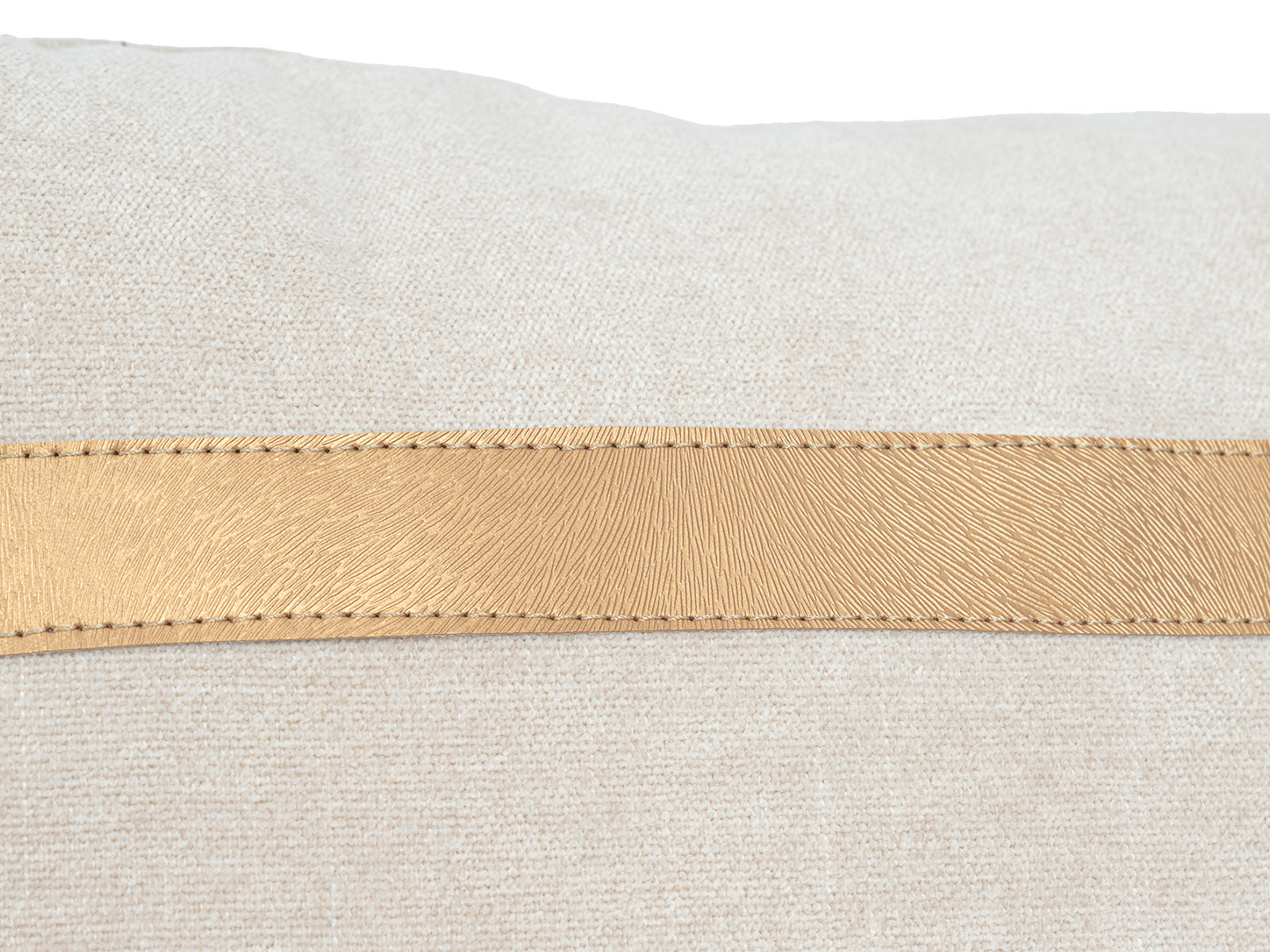 Cojin Navidad Gold Line Beige Cuadrado Pequeño