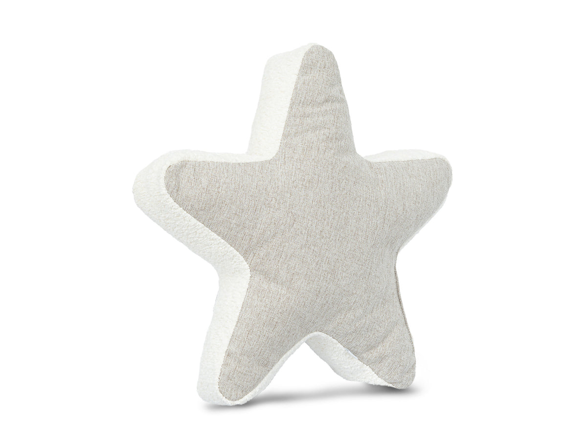 Cojin Navidad Winter Estrella Blanco Forma Pequeño