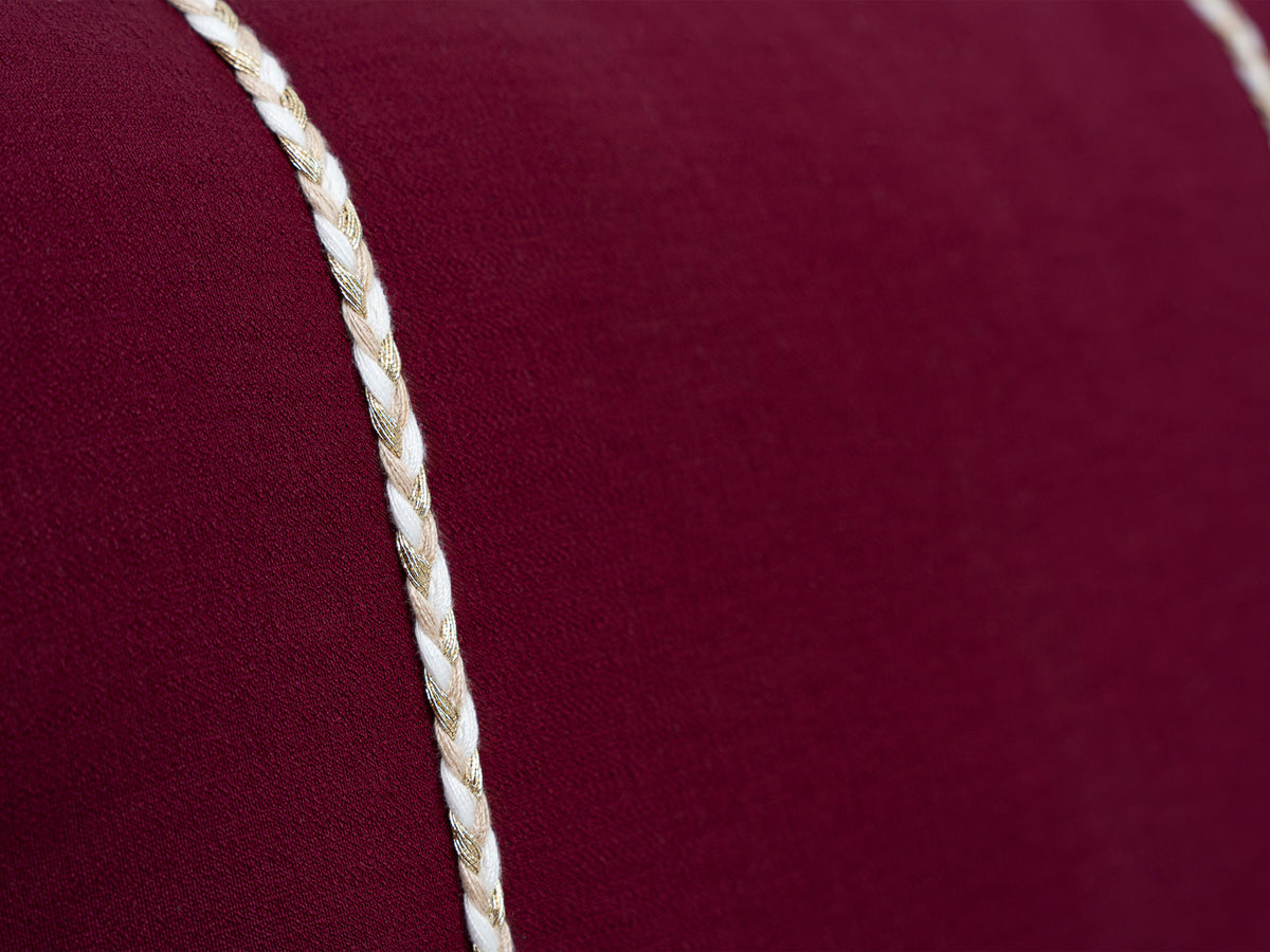 Cojin Navidad Claus Camp Merlot Lumbar