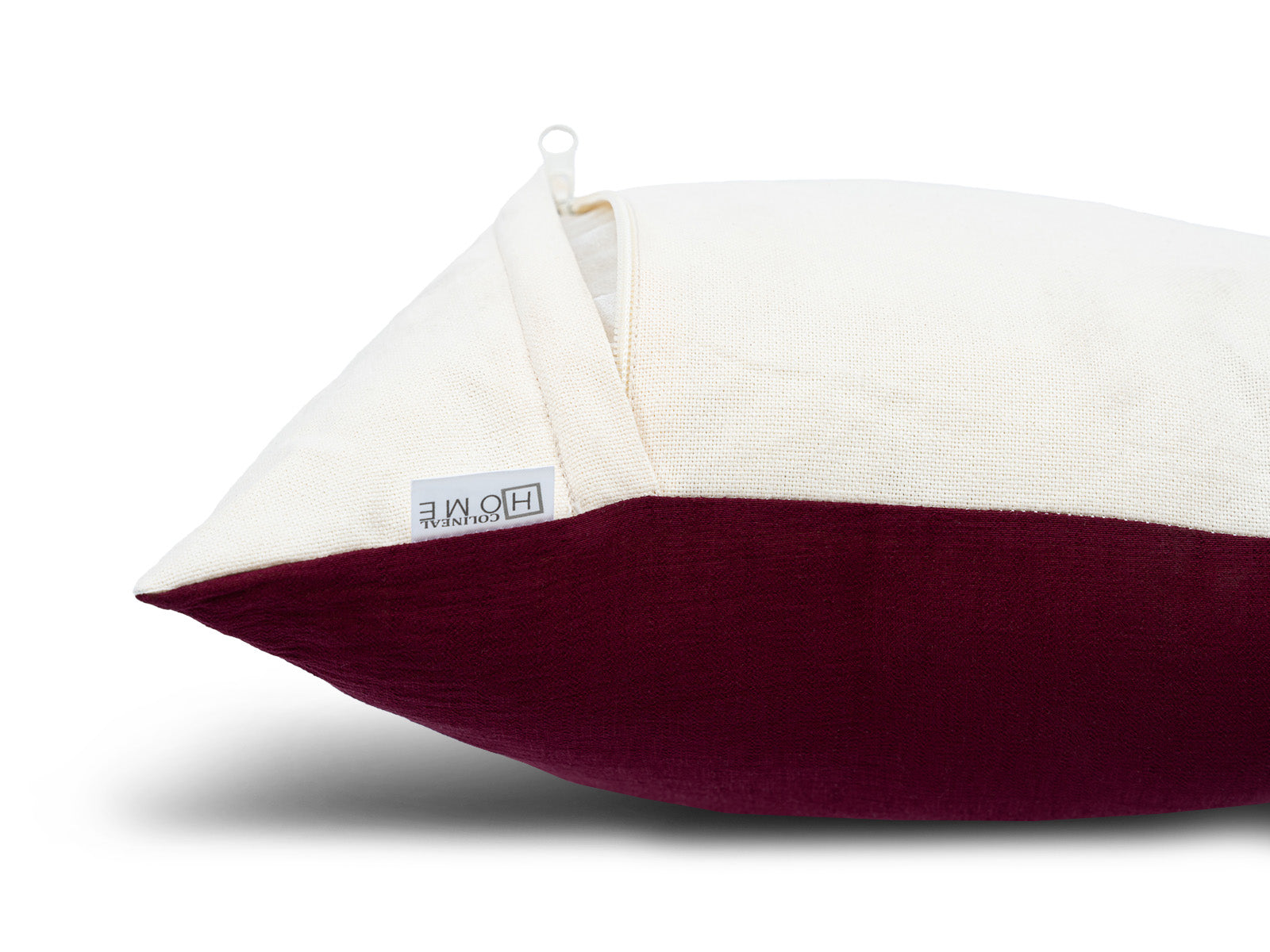 Cojin Navidad Claus Camp Merlot Lumbar