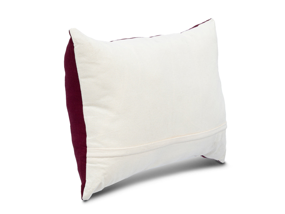 Cojin Navidad Claus Camp Merlot Lumbar