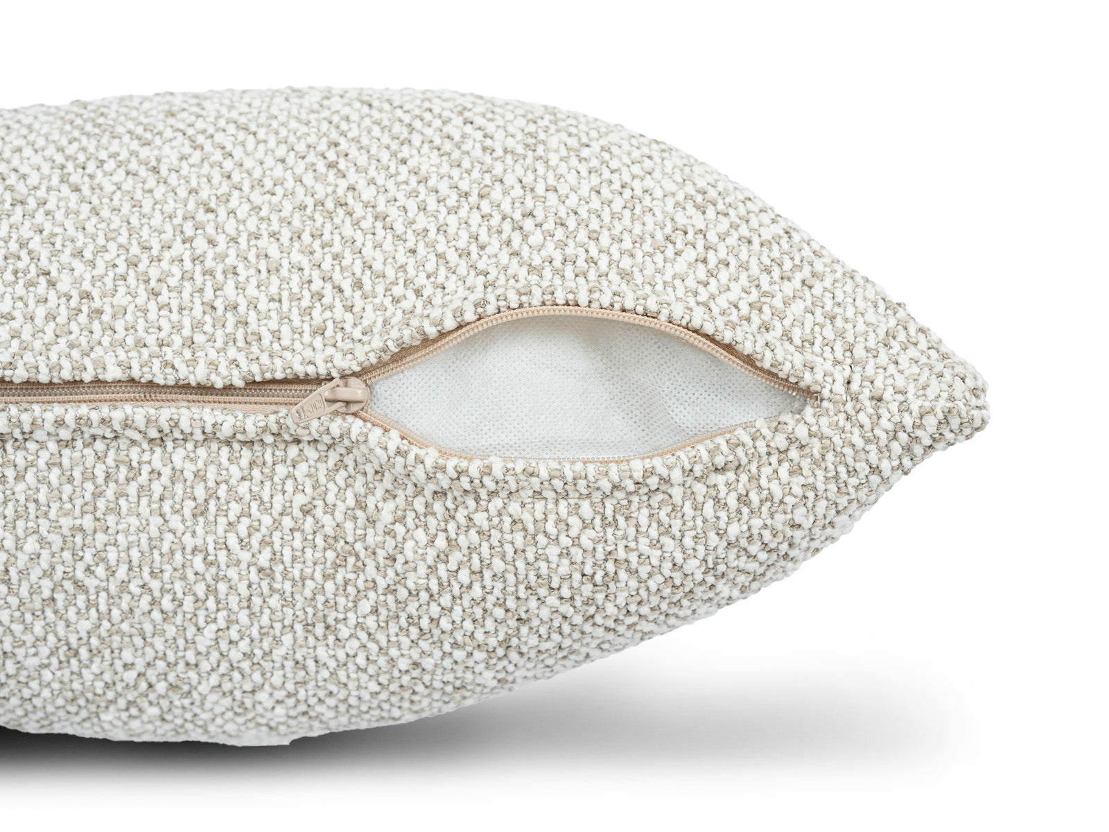 Cojin Pequeño Poliester Chocolate Beige