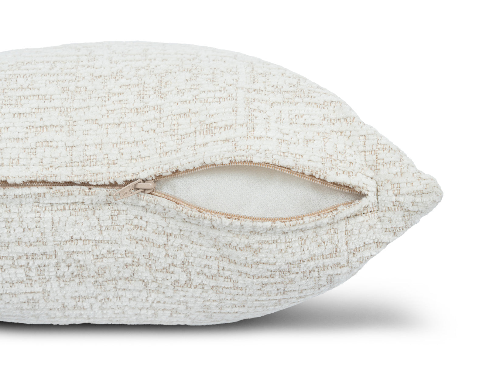 Cojin Pequeño Poliester Bio Beige Jaspe