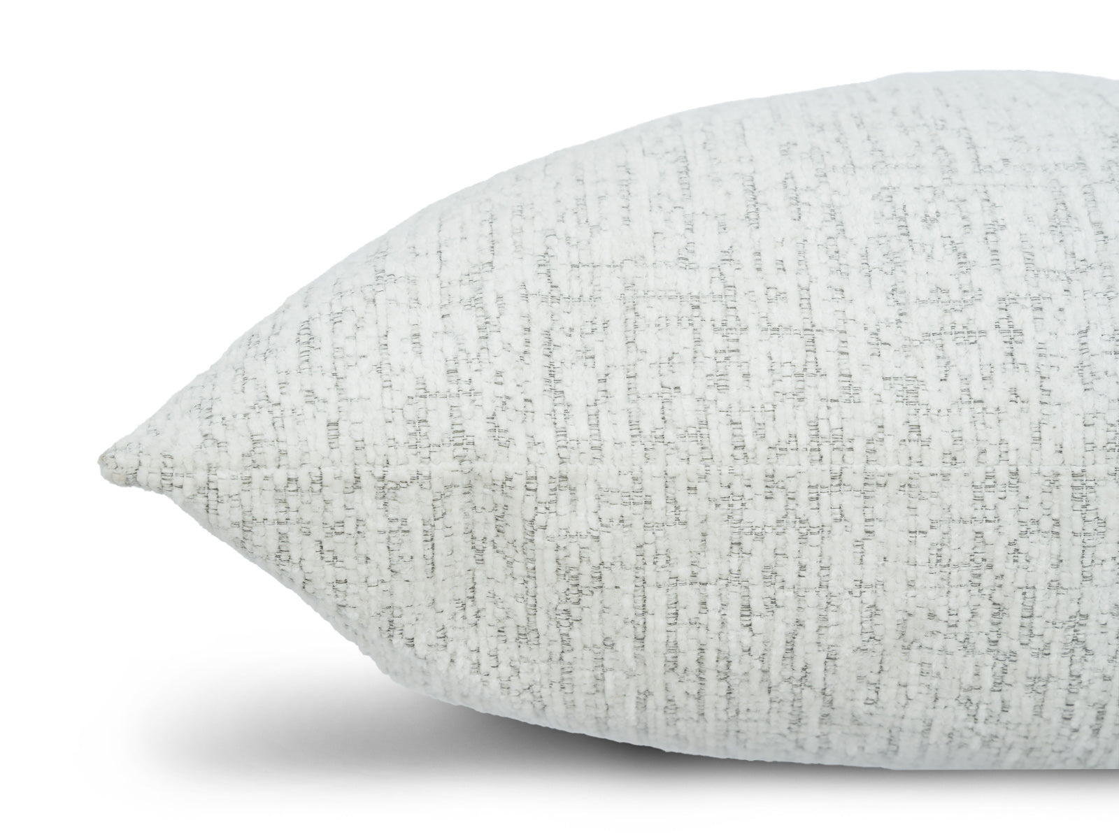 Cojin Cuadrado Poliester Luxury Blanco Gris
