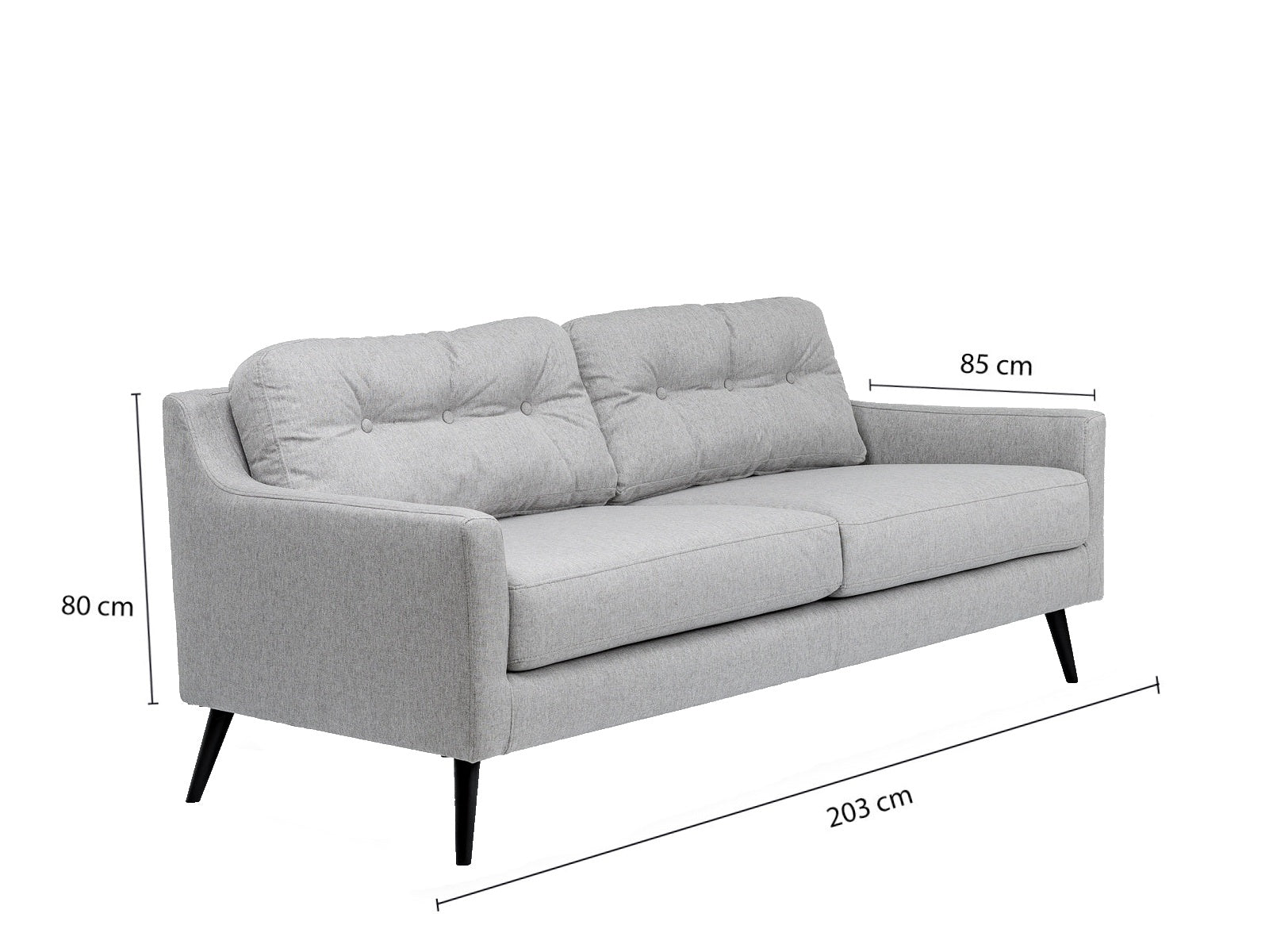 Sofa Astrid #Color_LightGrey"T36913"