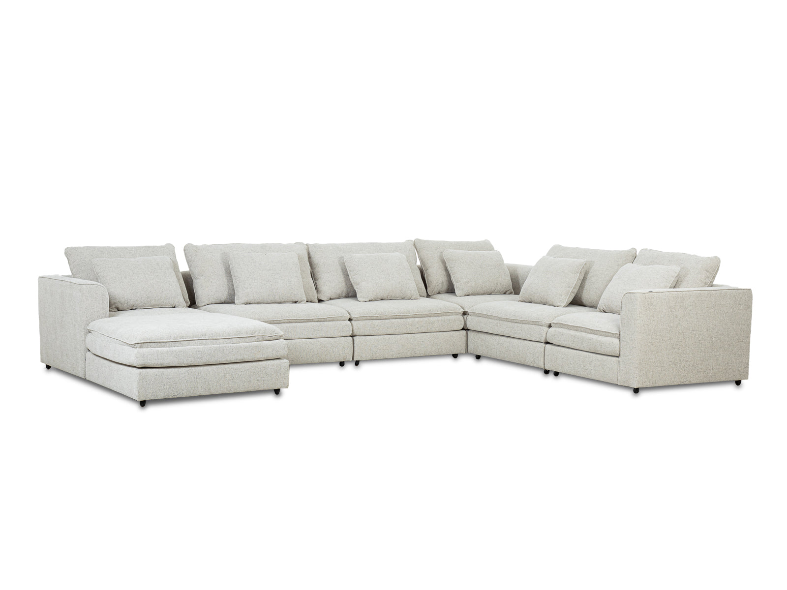 Sala Bombay Modular 7P #Color_WhiteSmoke"T32909"