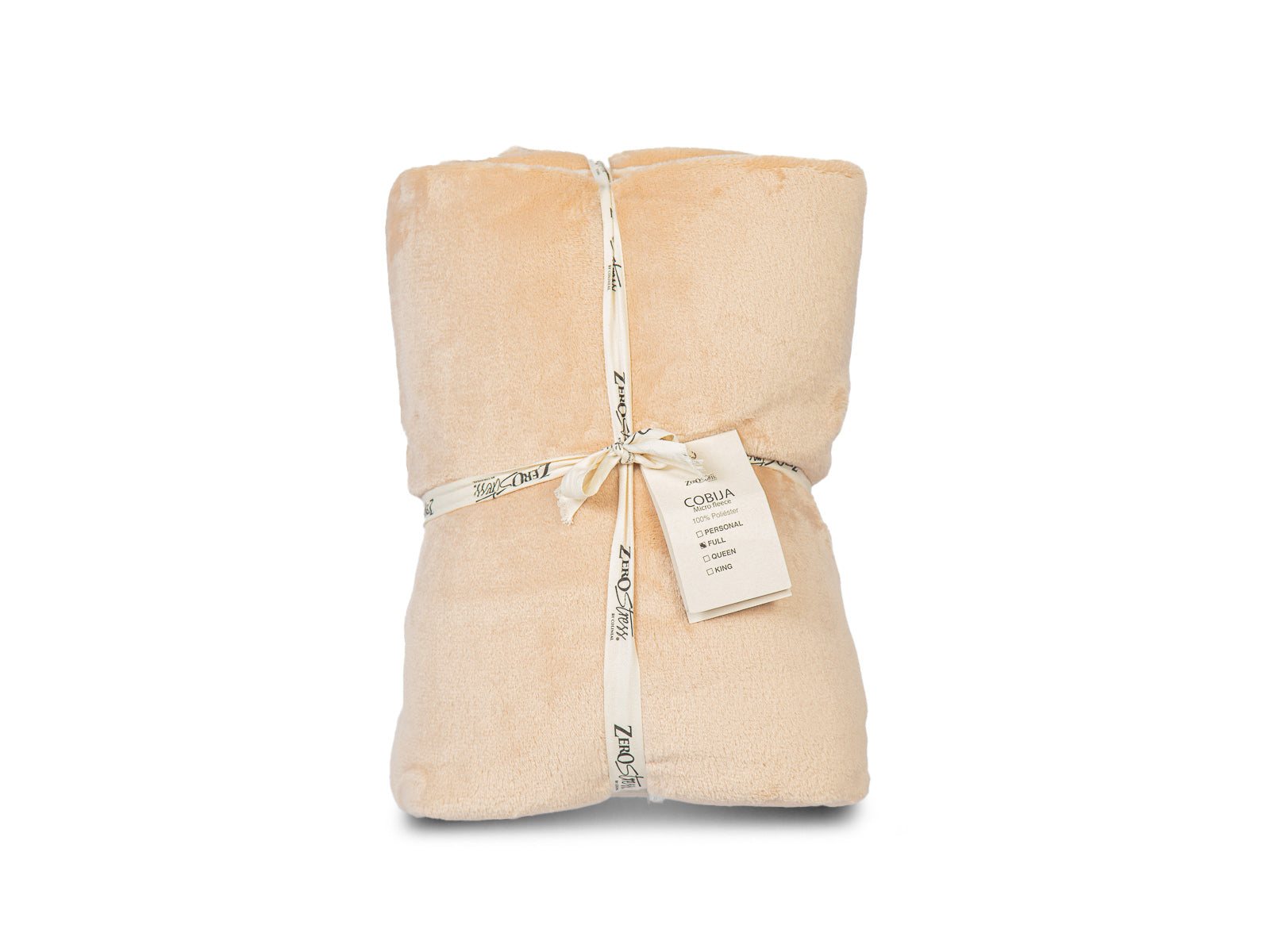 Cobija Llana Microfleece Beige