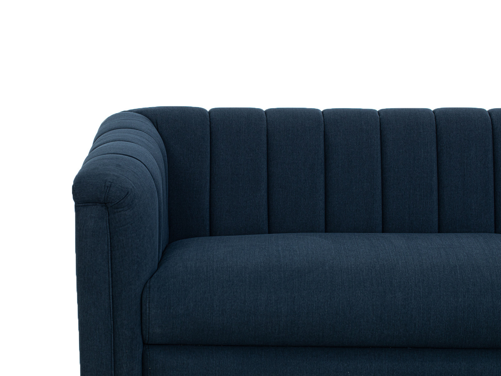 Sofa Triple Powell C/Met Black #Color_MidnightBlue"T36508"