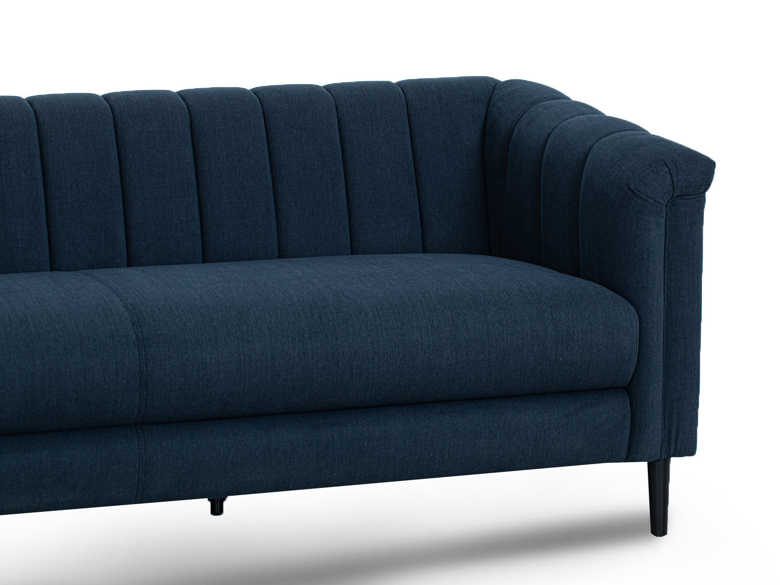 Sofa Triple Powell C/Met Black #Color_MidnightBlue"T36508"