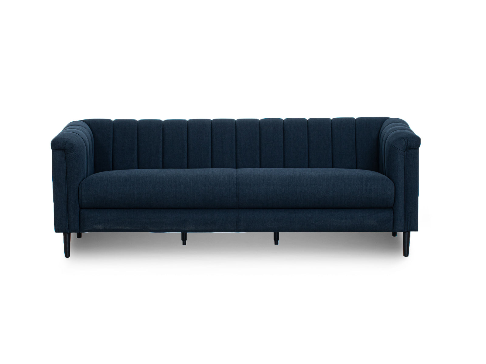 Sofa Triple Powell C/Met Black #Color_MidnightBlue"T36508"