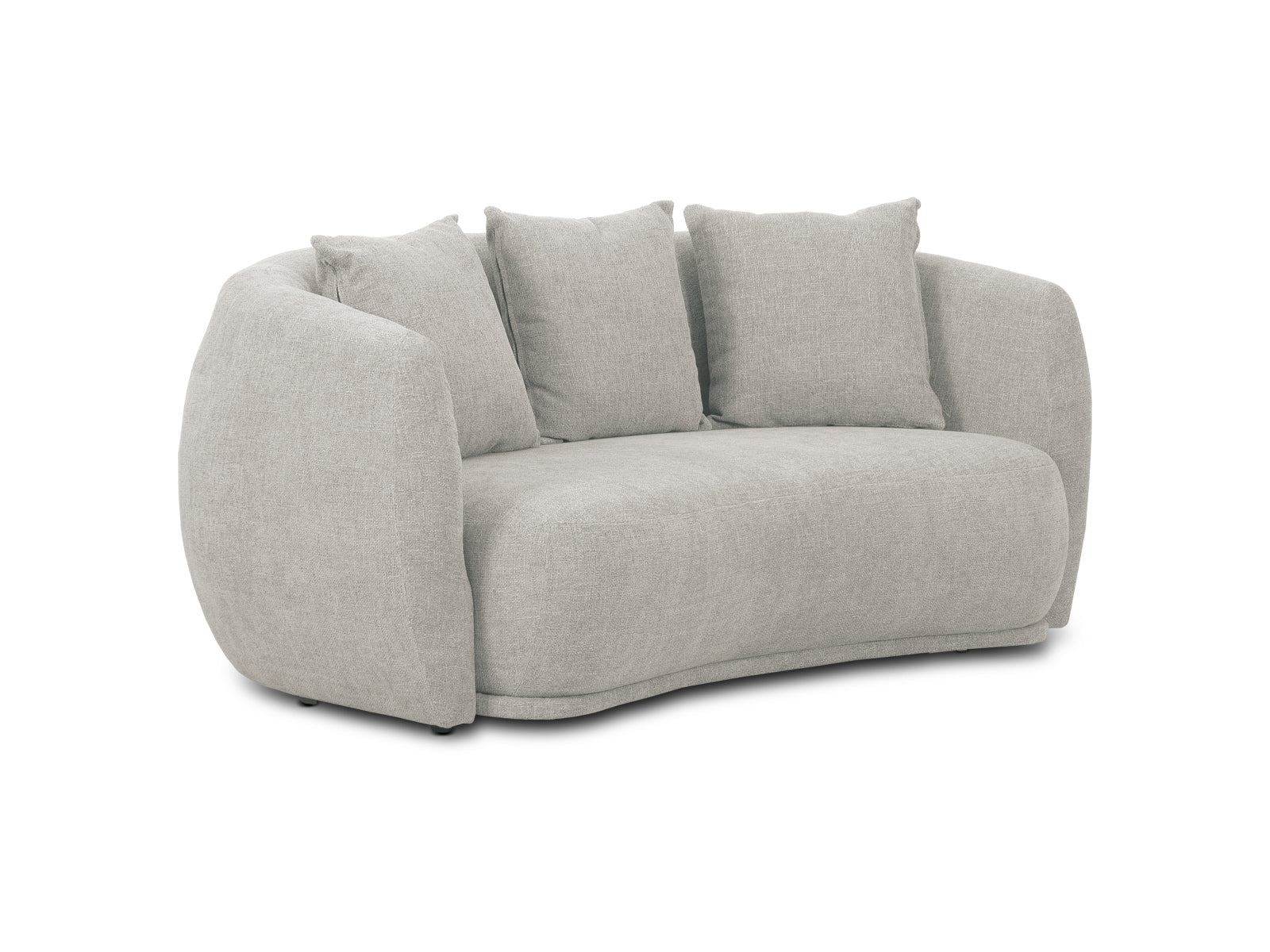 Loveseat Diana #Color_WhiteSmoke"T32909"