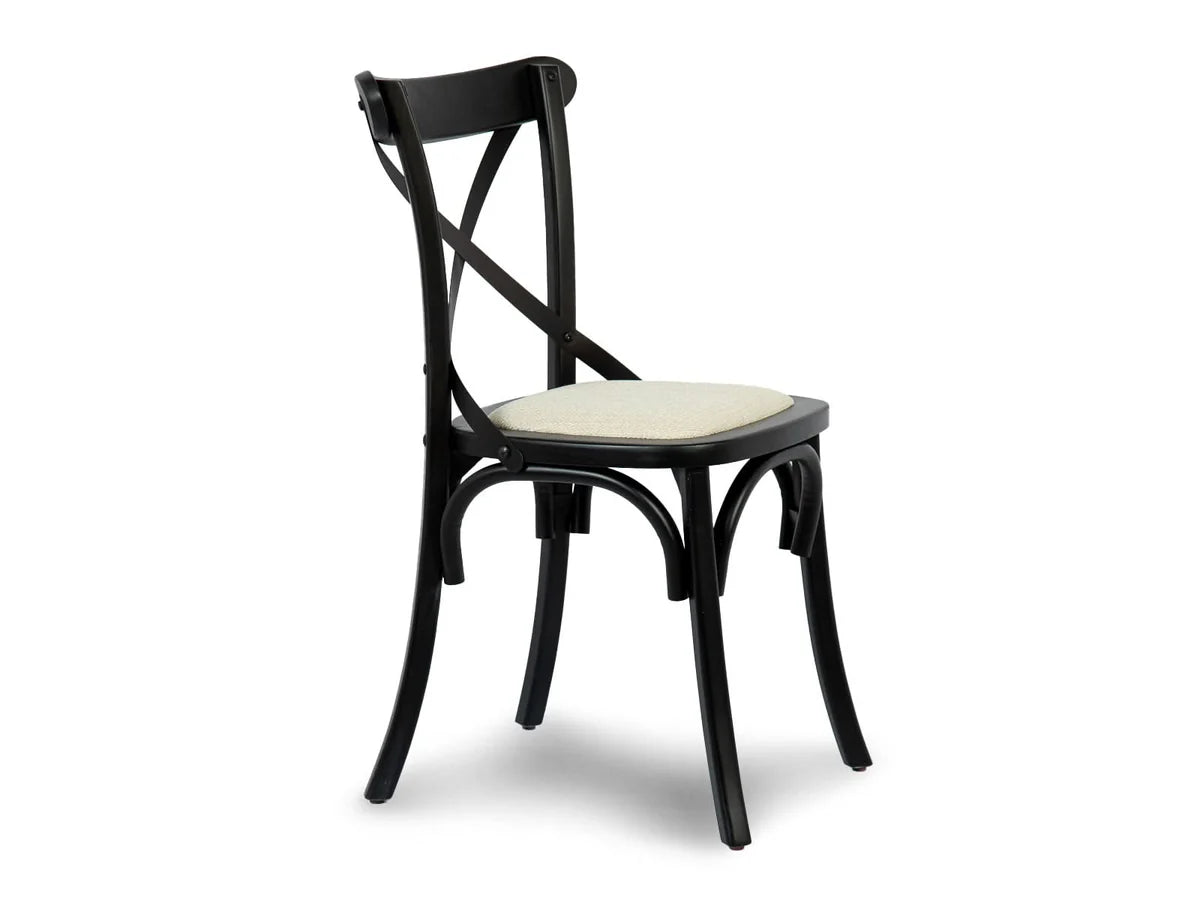 Mesa Comedor Niza + 6 Sillas Cross