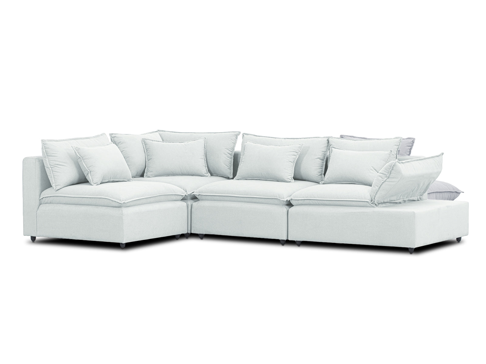 Sala Bella Modular 4P #Color_WhiteSmoke"T37110"