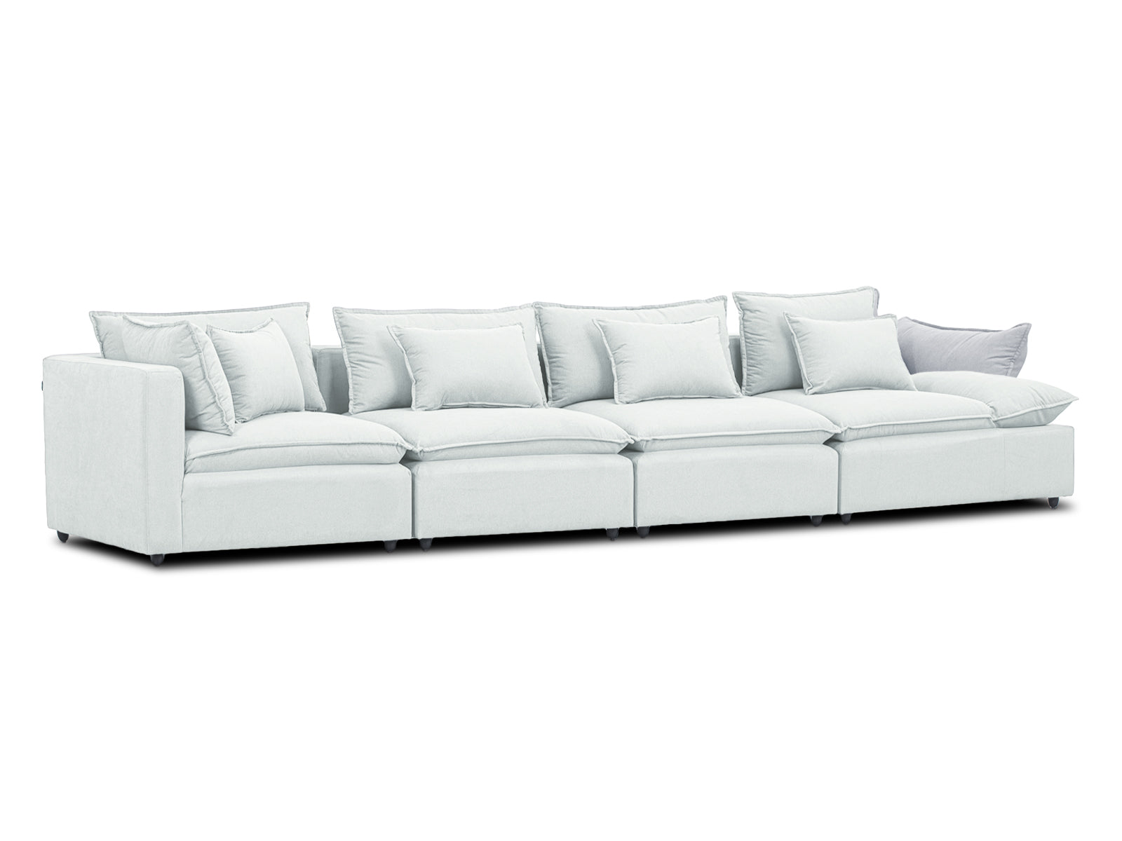 Sala Bella Modular 4P #Color_WhiteSmoke"T37110"