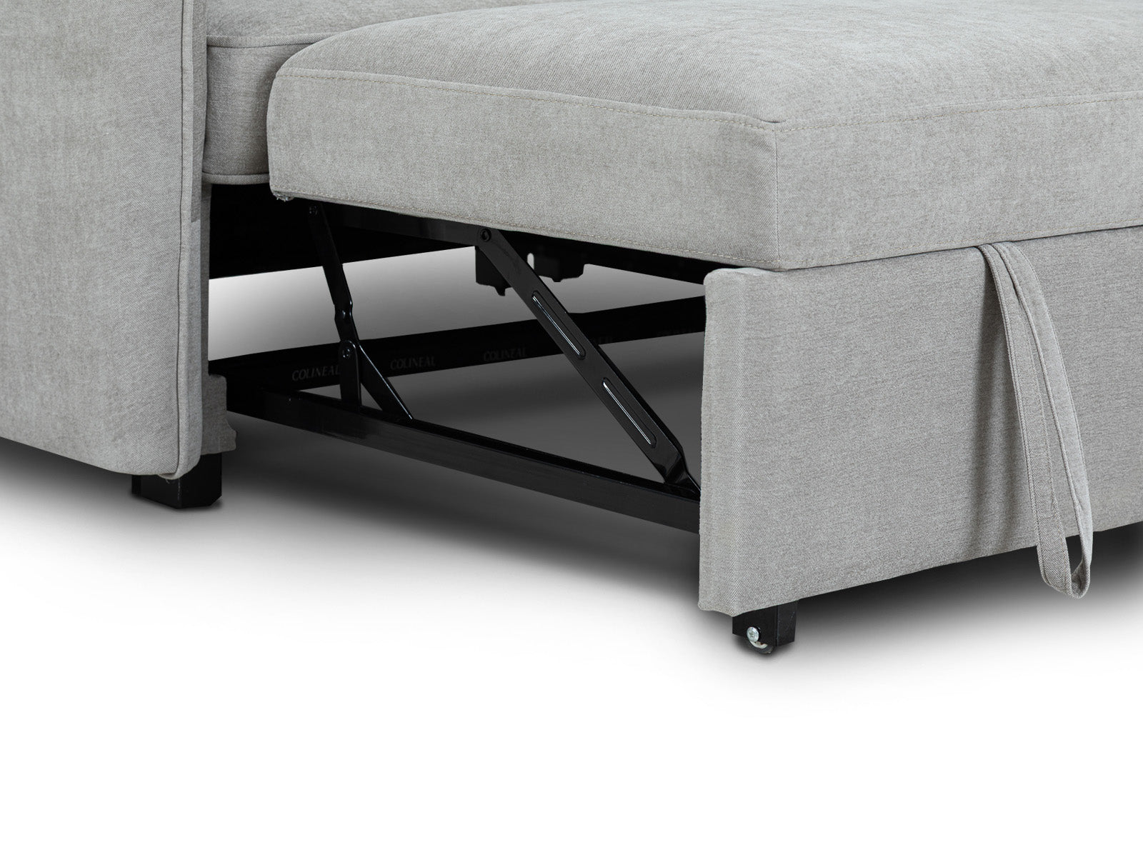 Sala Modular Sofa Cama Charlie #Color_Silver"T48900"