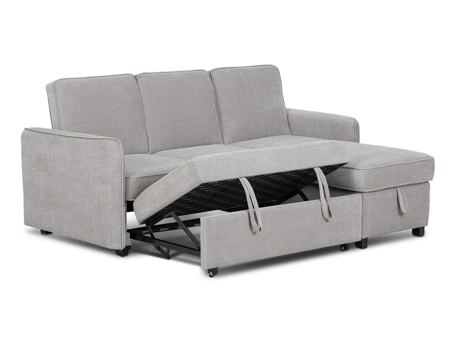 Sala Modular Sofa Cama Charlie #Color_Silver"T48900"