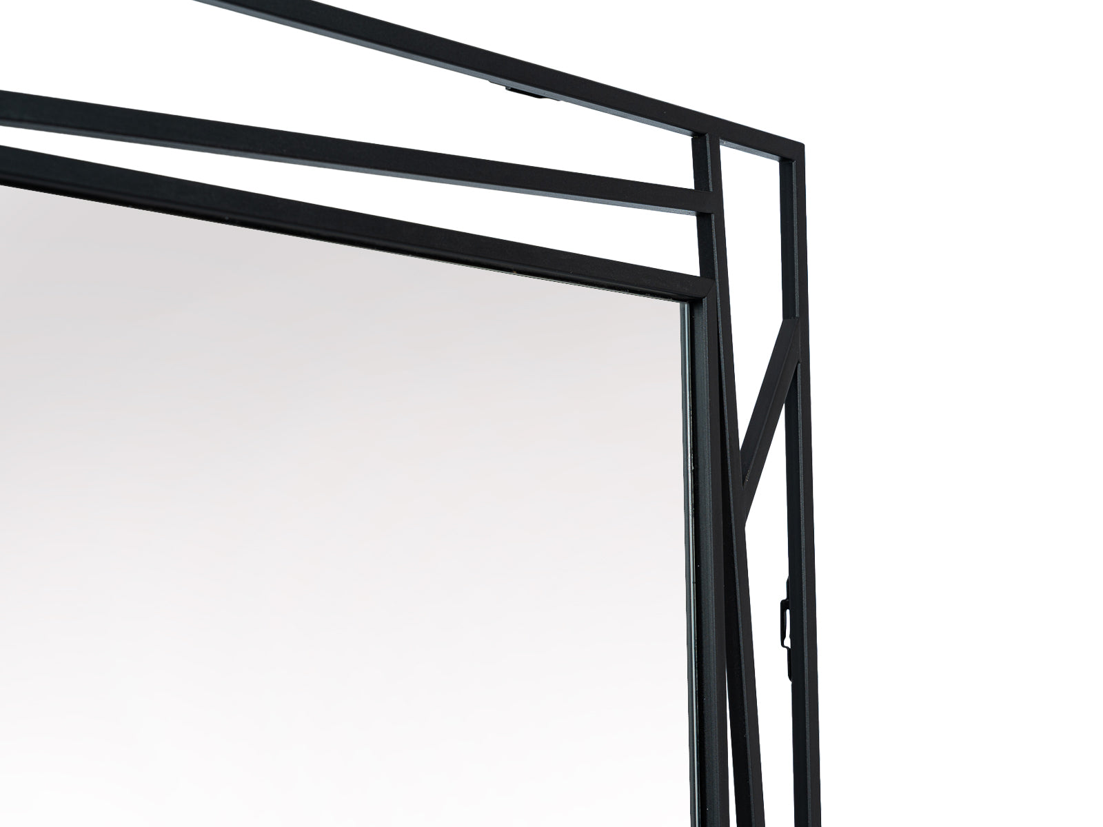 Espejo Elodie Rectangular Negro