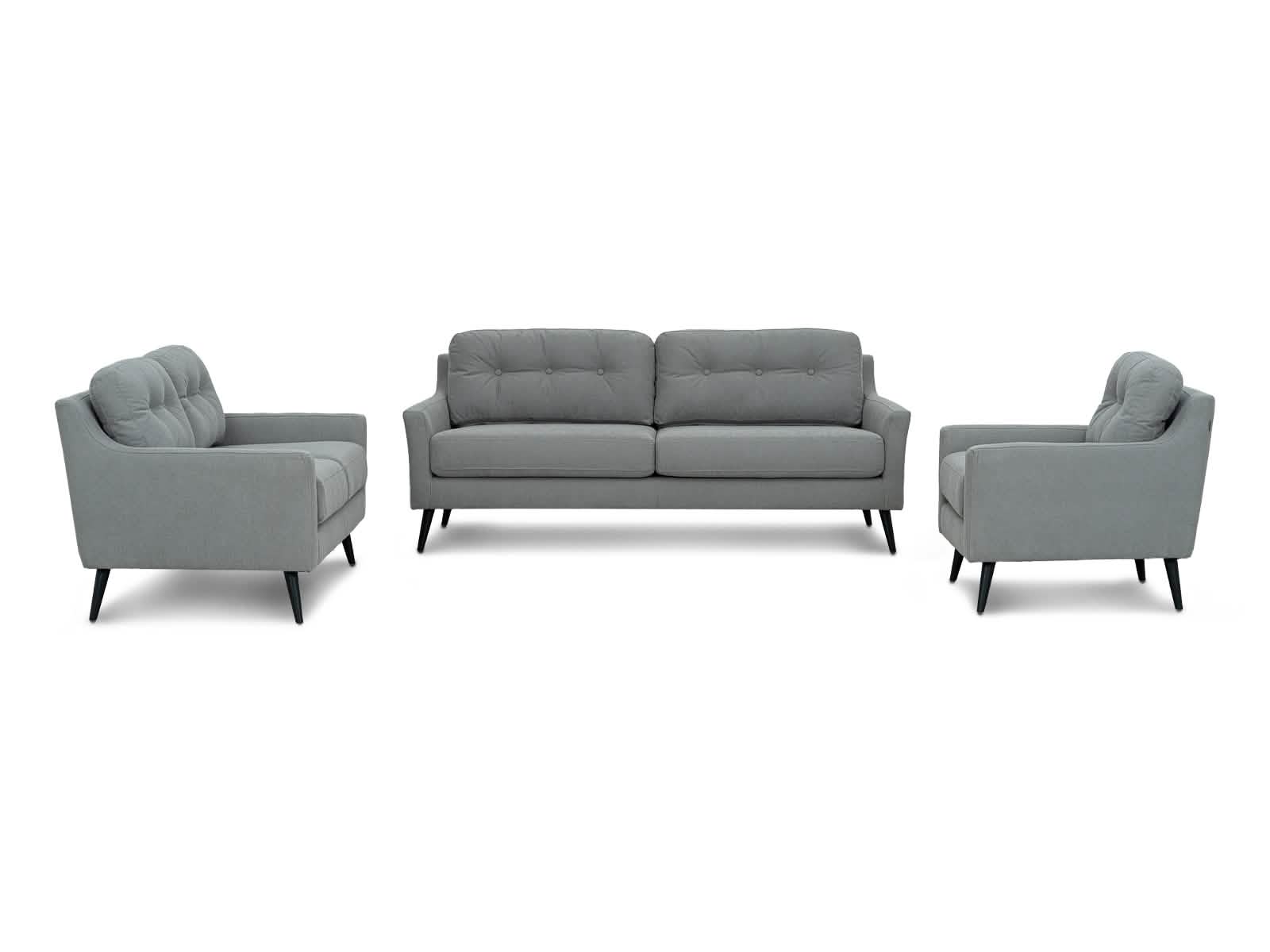 Sala Astrid 3P #Color_Gray"T36918"