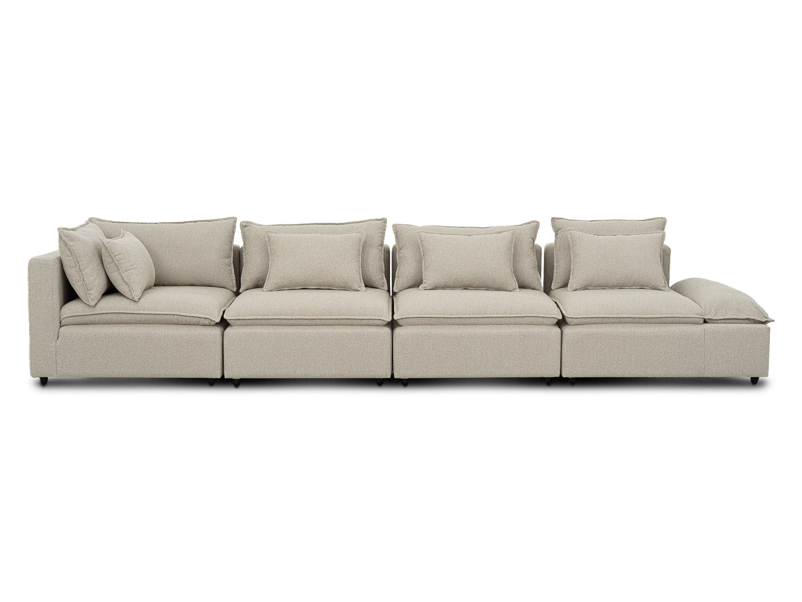 Sala Bella Modular 4P #Color_BurlyWood"T48701"