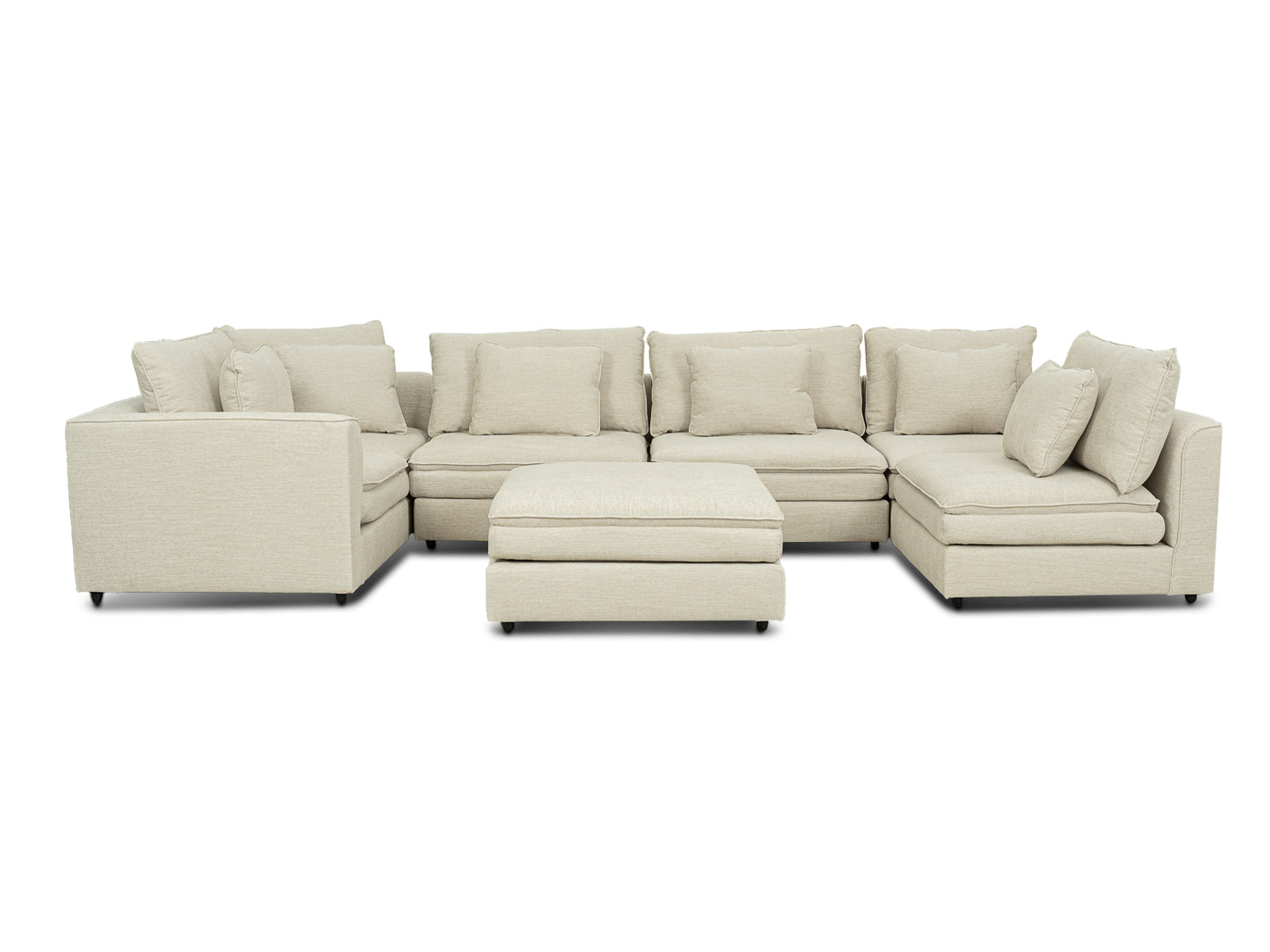Sala Bombay Modular 7P #Color_Beige"T36117"