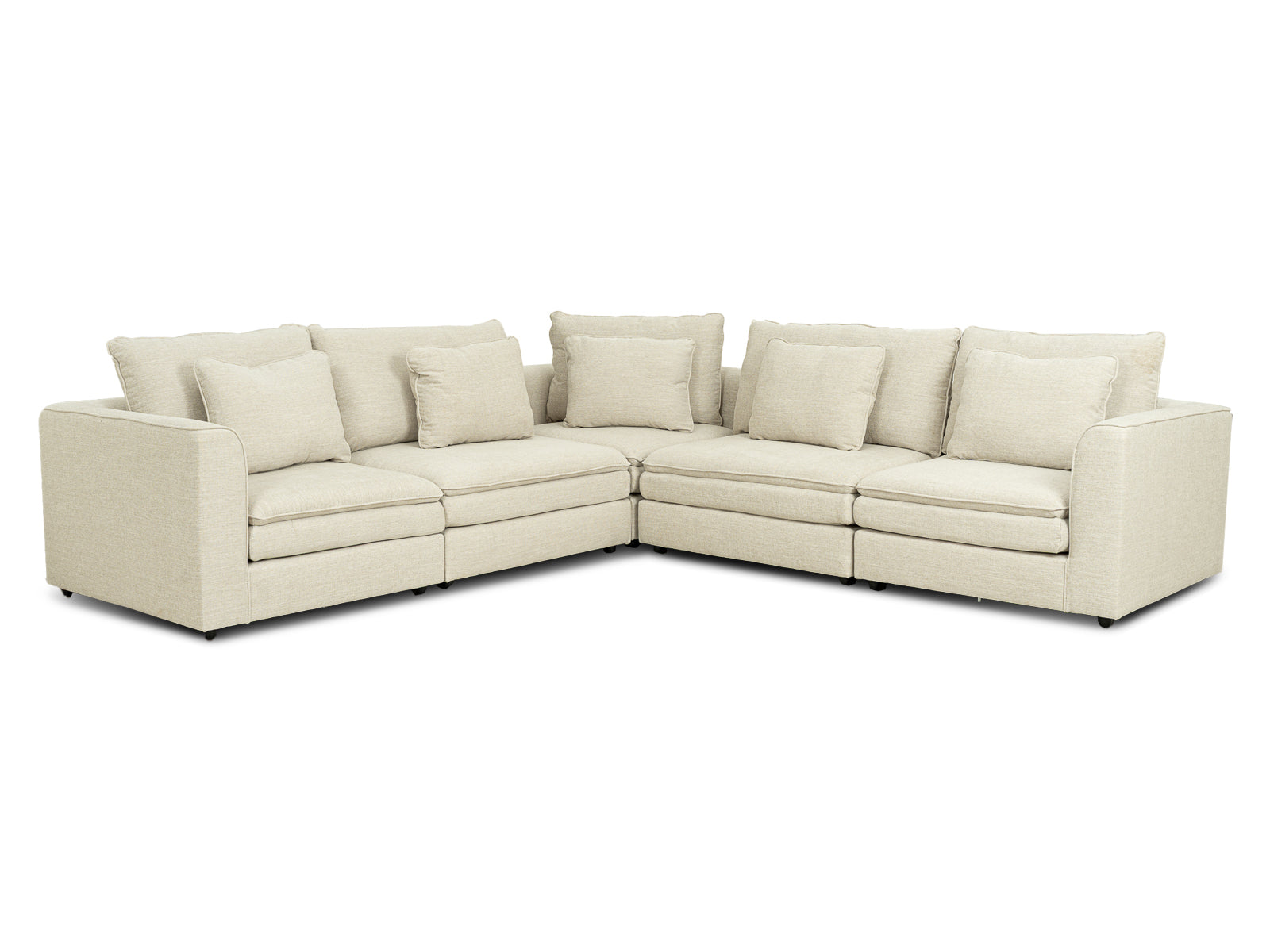 Sala Bombay Modular 5P #Color_Beige"T36117"