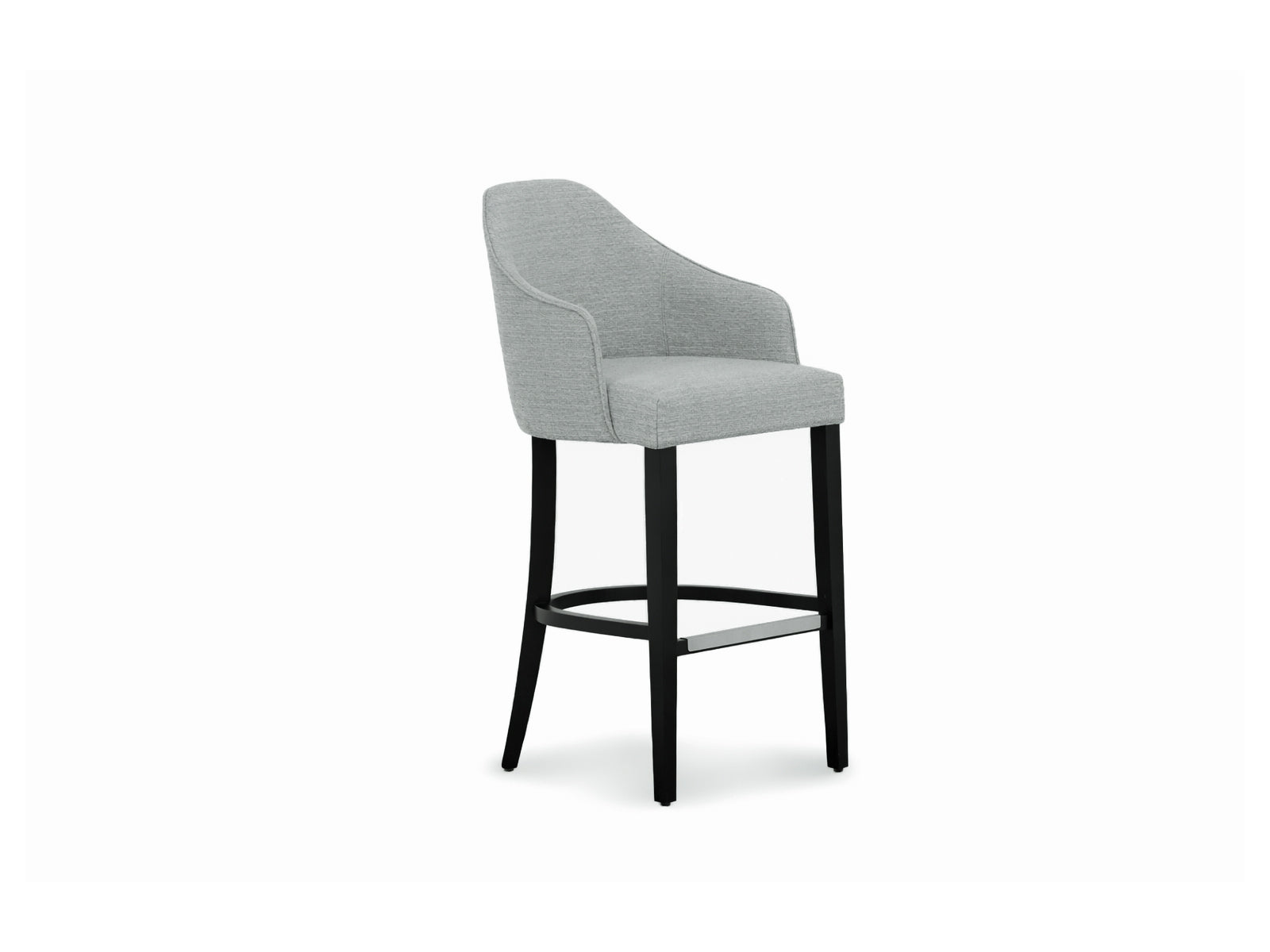 Taburete Bar Sonata Negro #Color_Gainsboro"T38163"