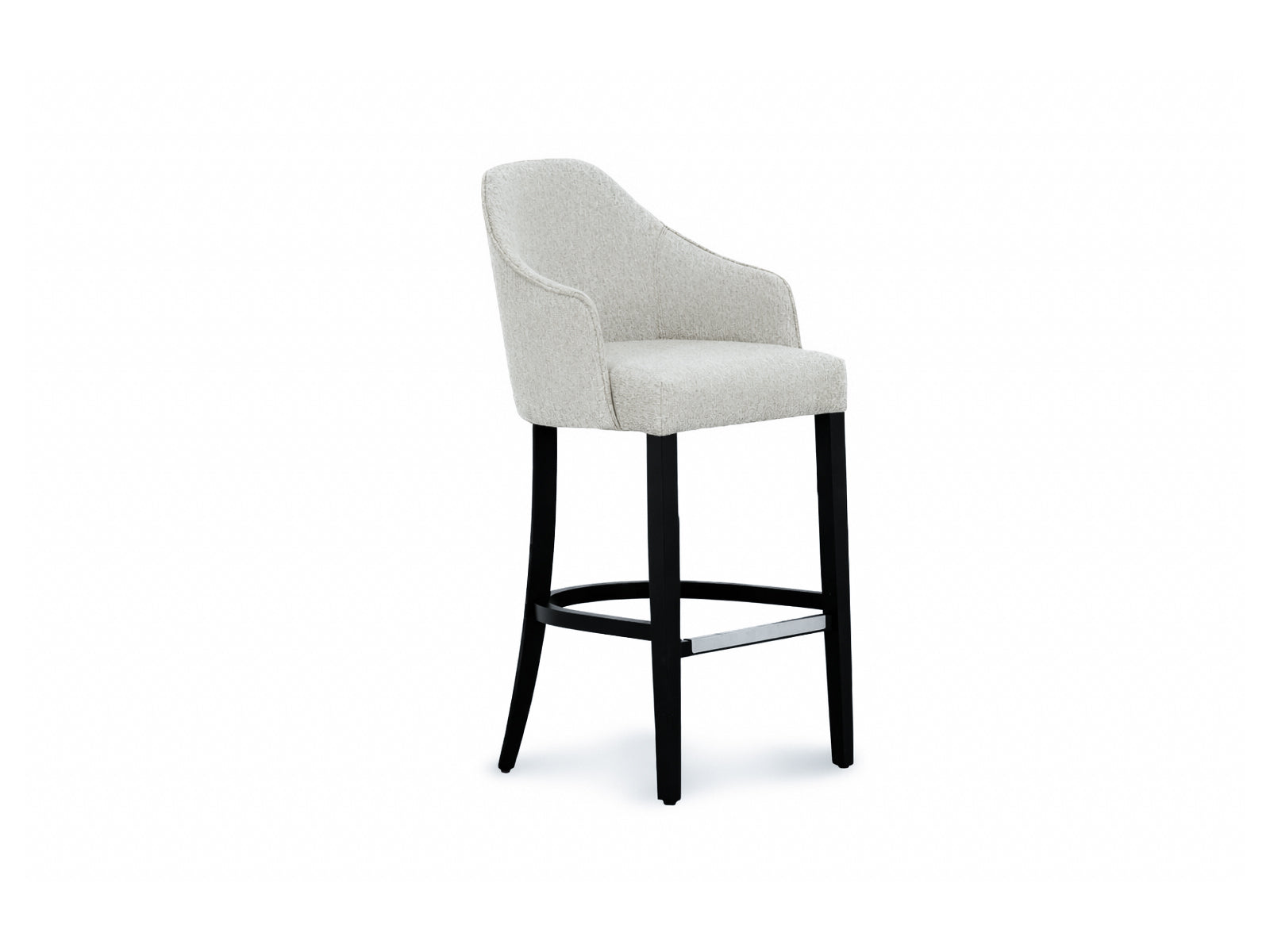 Taburete Bar Sonata Negro #Color_WhiteSmoke"T38707"