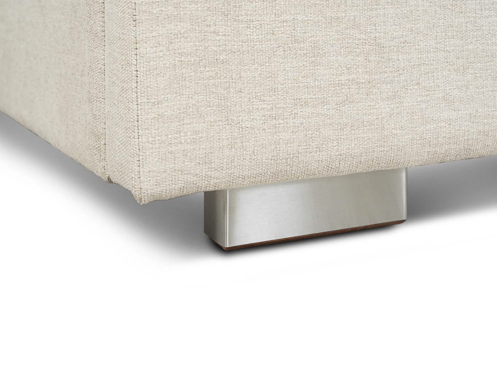 Cama Martini Basso Fog Capitoneada #Color_OldLace"T36113"