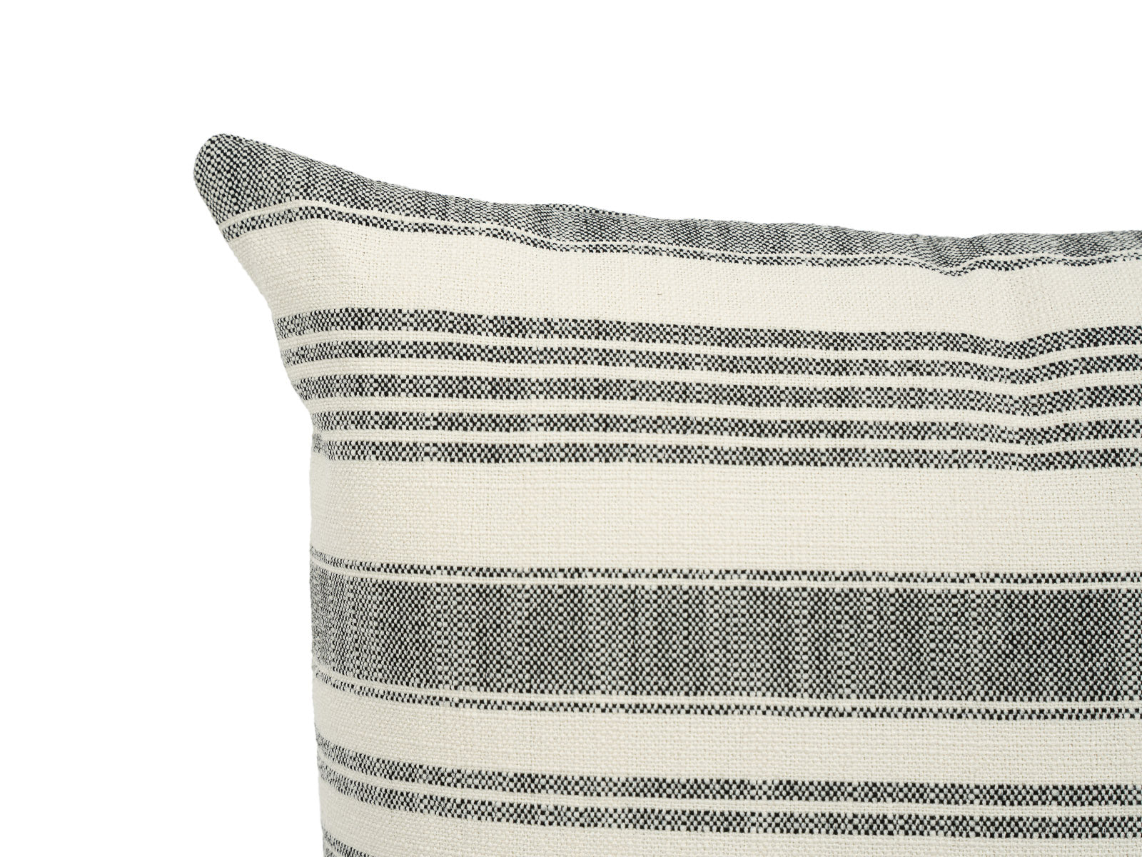 Cojin Poliester Glam Beige Rayas Gris