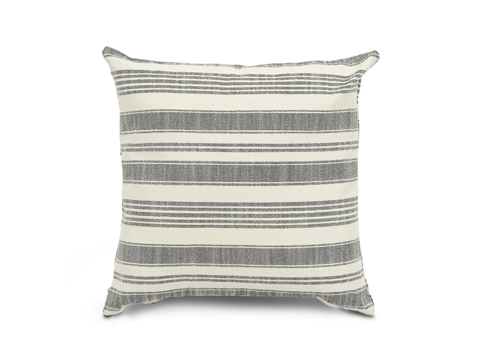 Cojin Poliester Glam Beige Rayas Gris