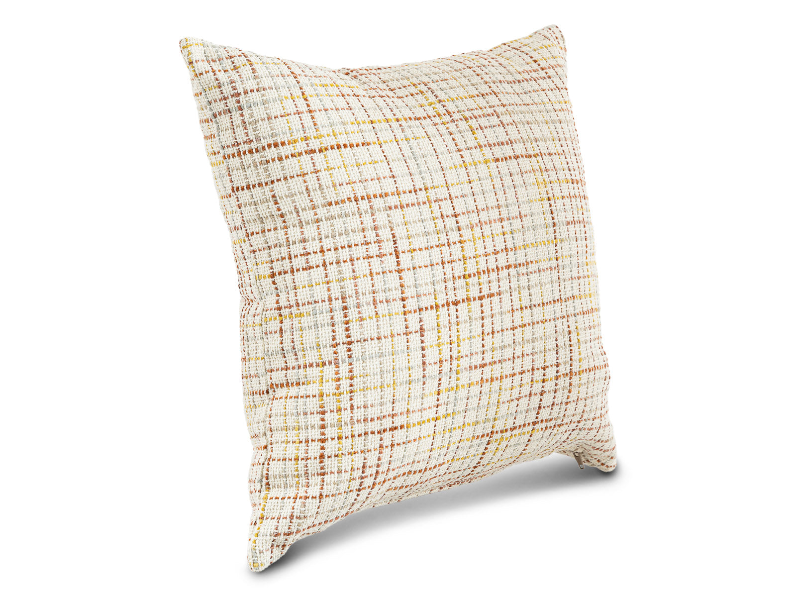 Cojin Poliester Trendy Beige-Naranja