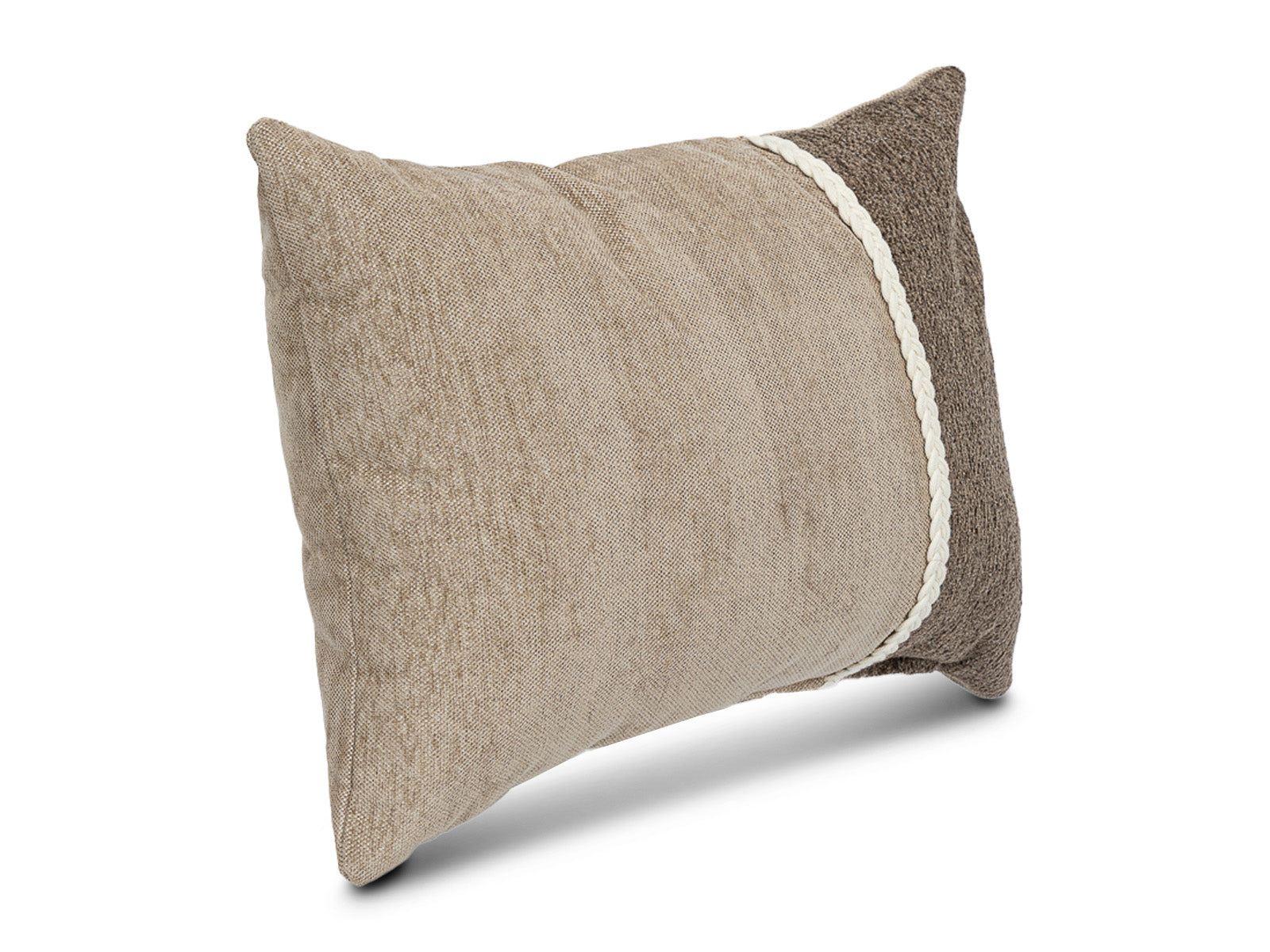 Cojin Poliester Raices Beige
