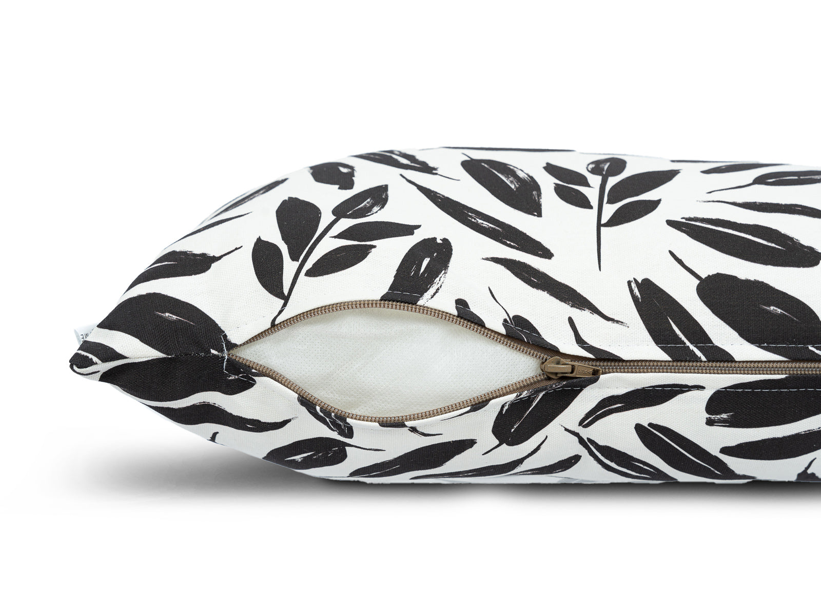 Cojin Poliester Glam Blanco Negro