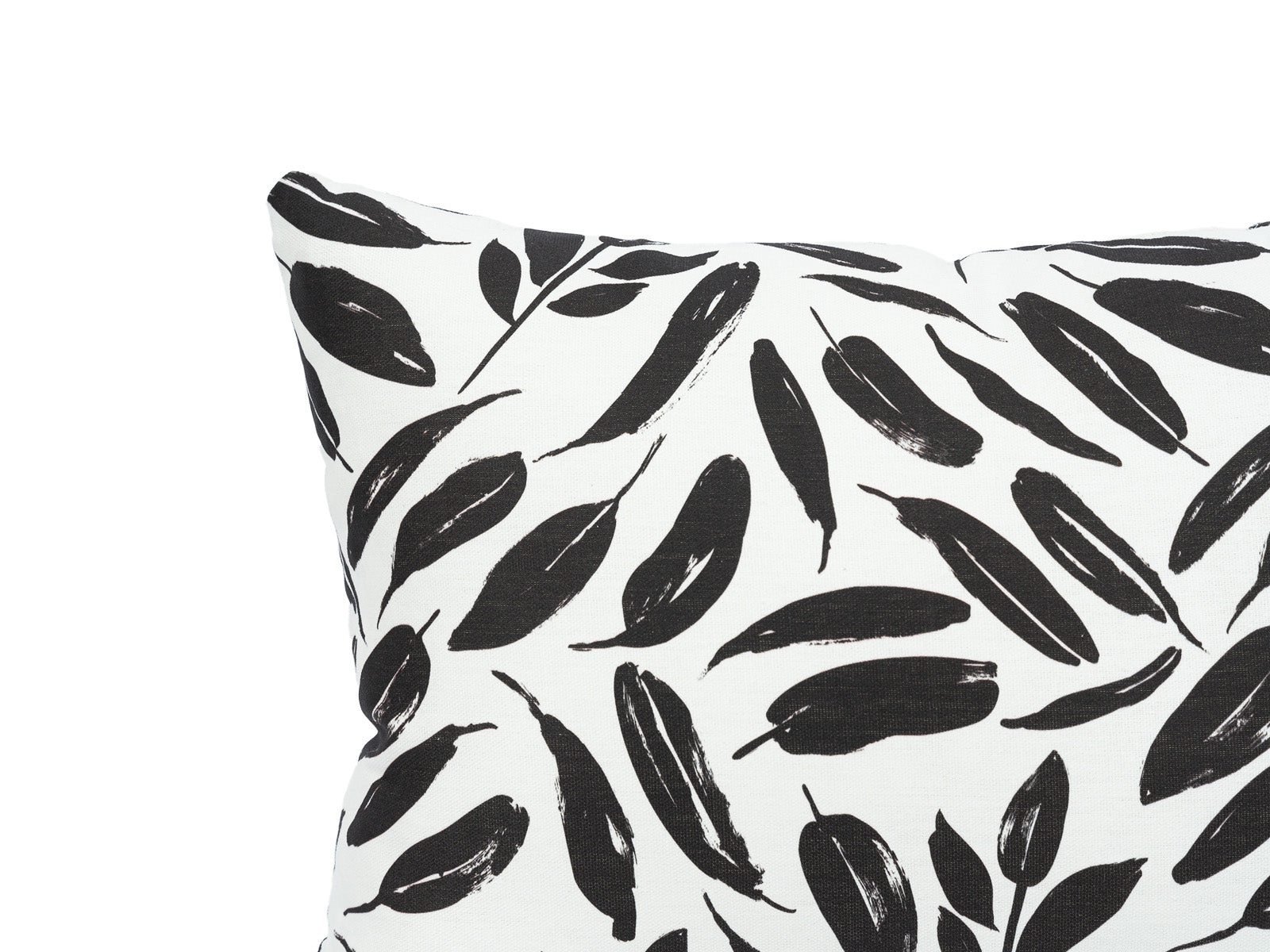 Cojin Poliester Glam Blanco Negro