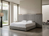 Cama Kioto Paneles Laterales Moka
