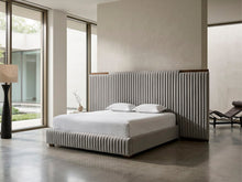 Cama Kioto Paneles Laterales Moka