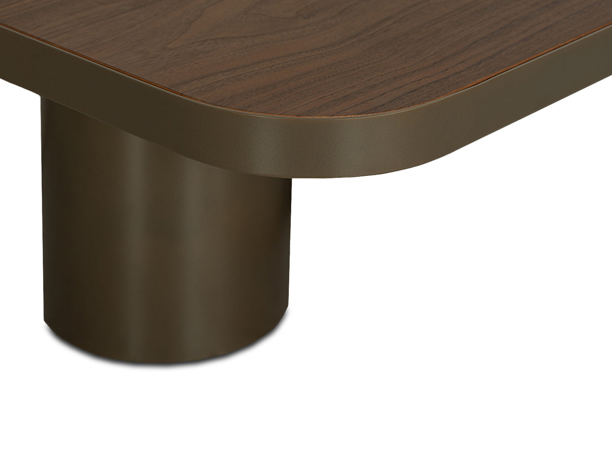 Mesa Centro Sky Metal Bronce
