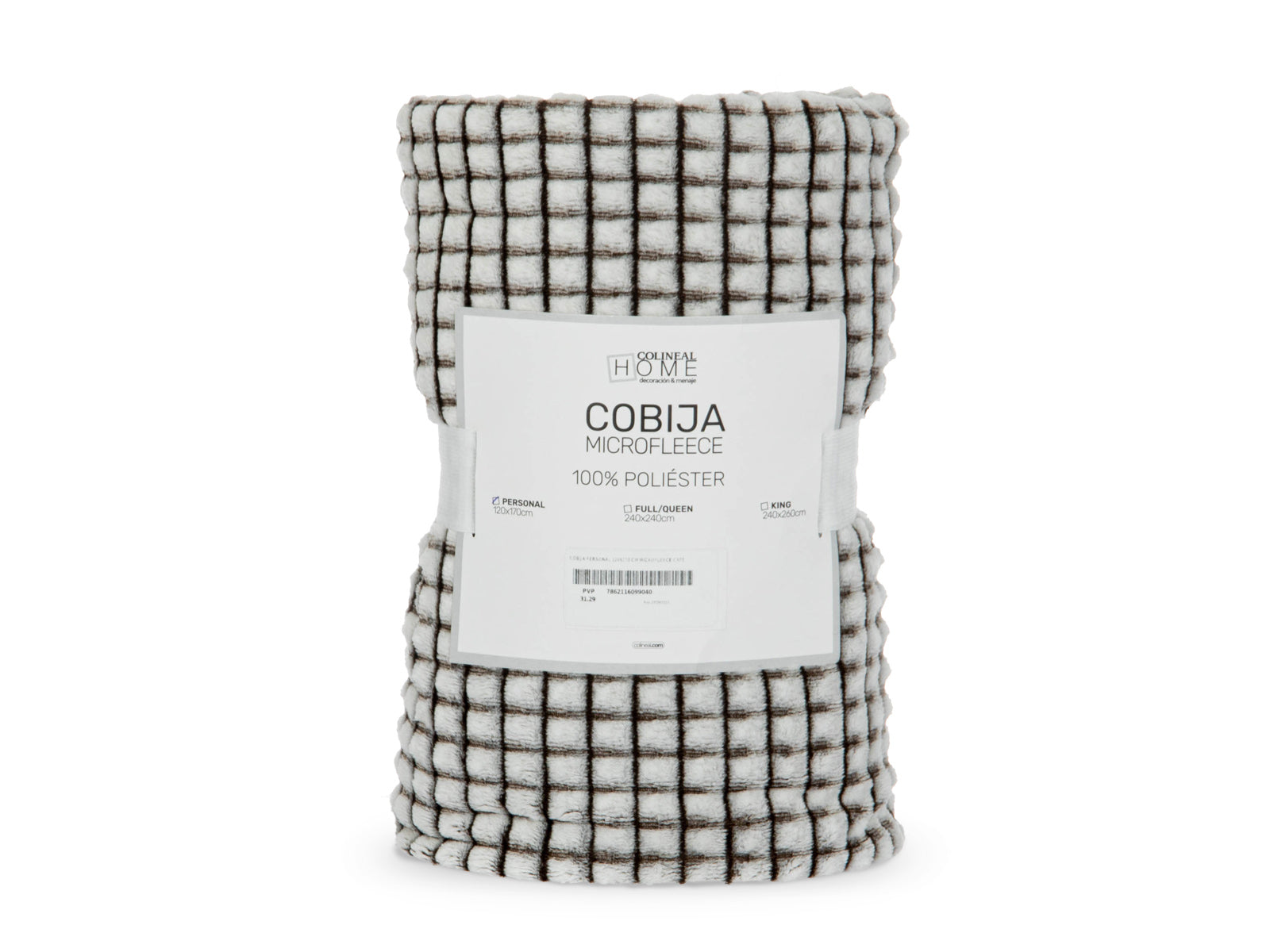 Cobija Microfleece Personal PRM #Color_SaddleBrown/Snow