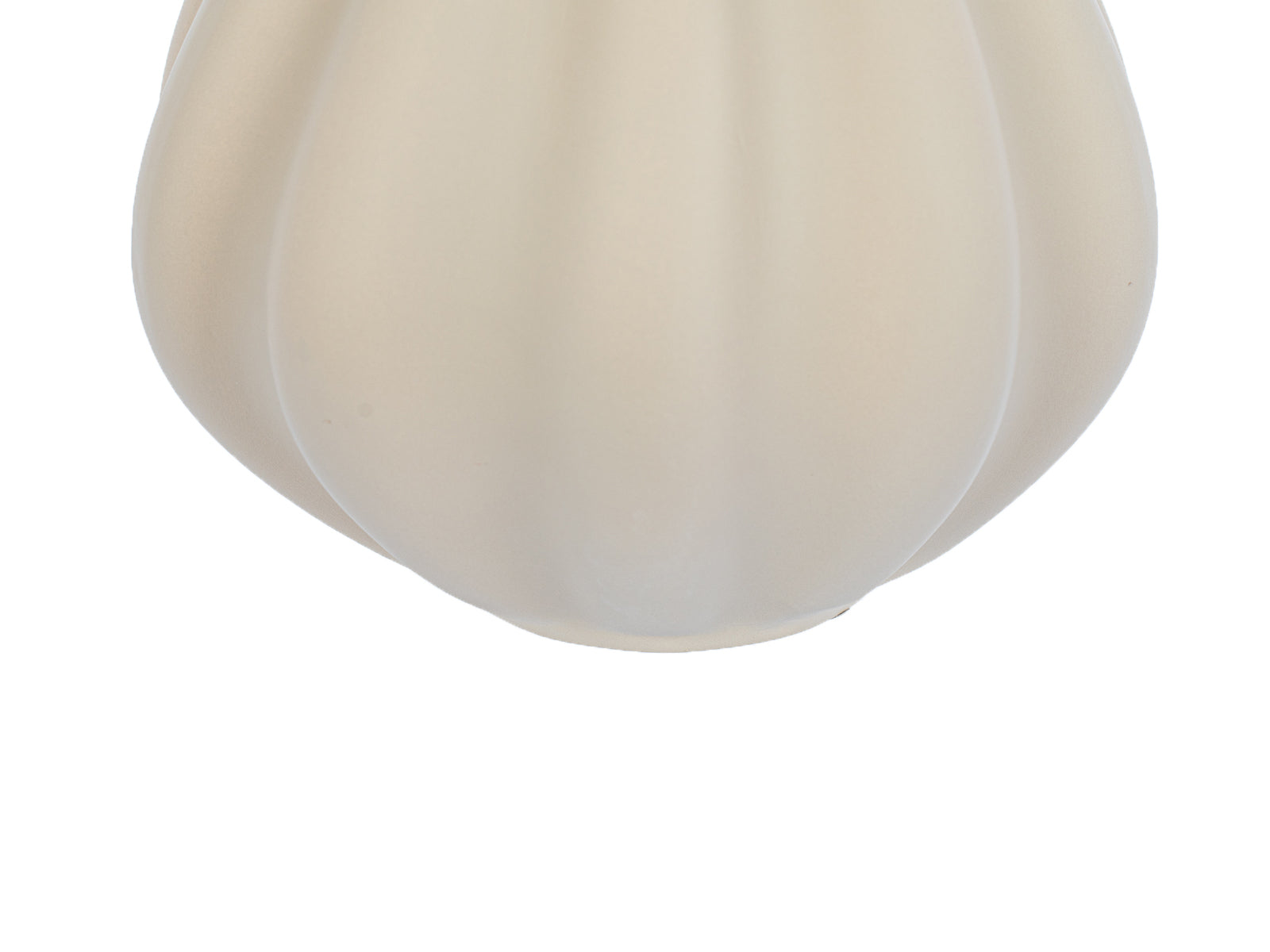 Florero Squash Ceramica Beige