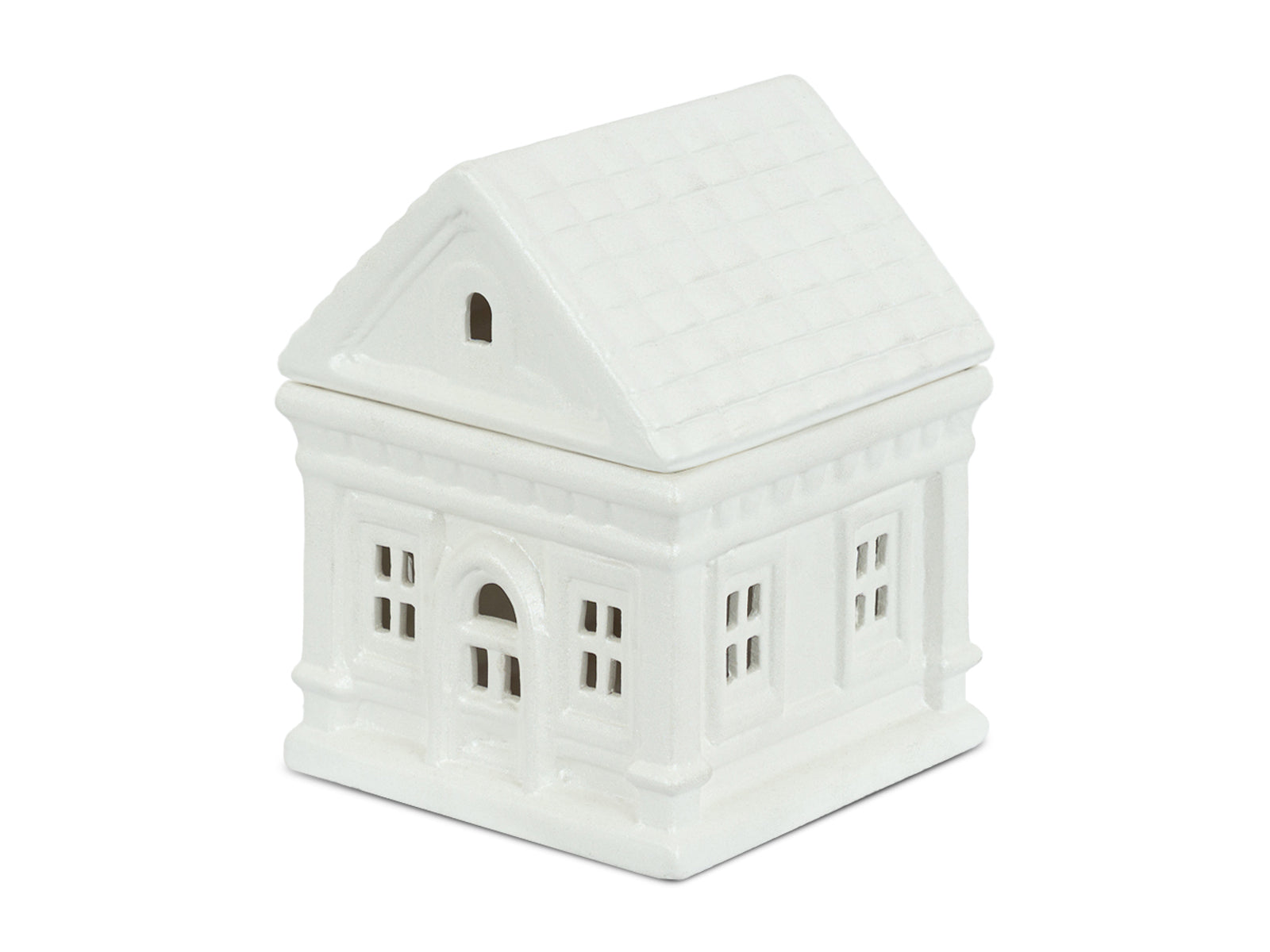 Figura Navidad Casa Almacenamiento