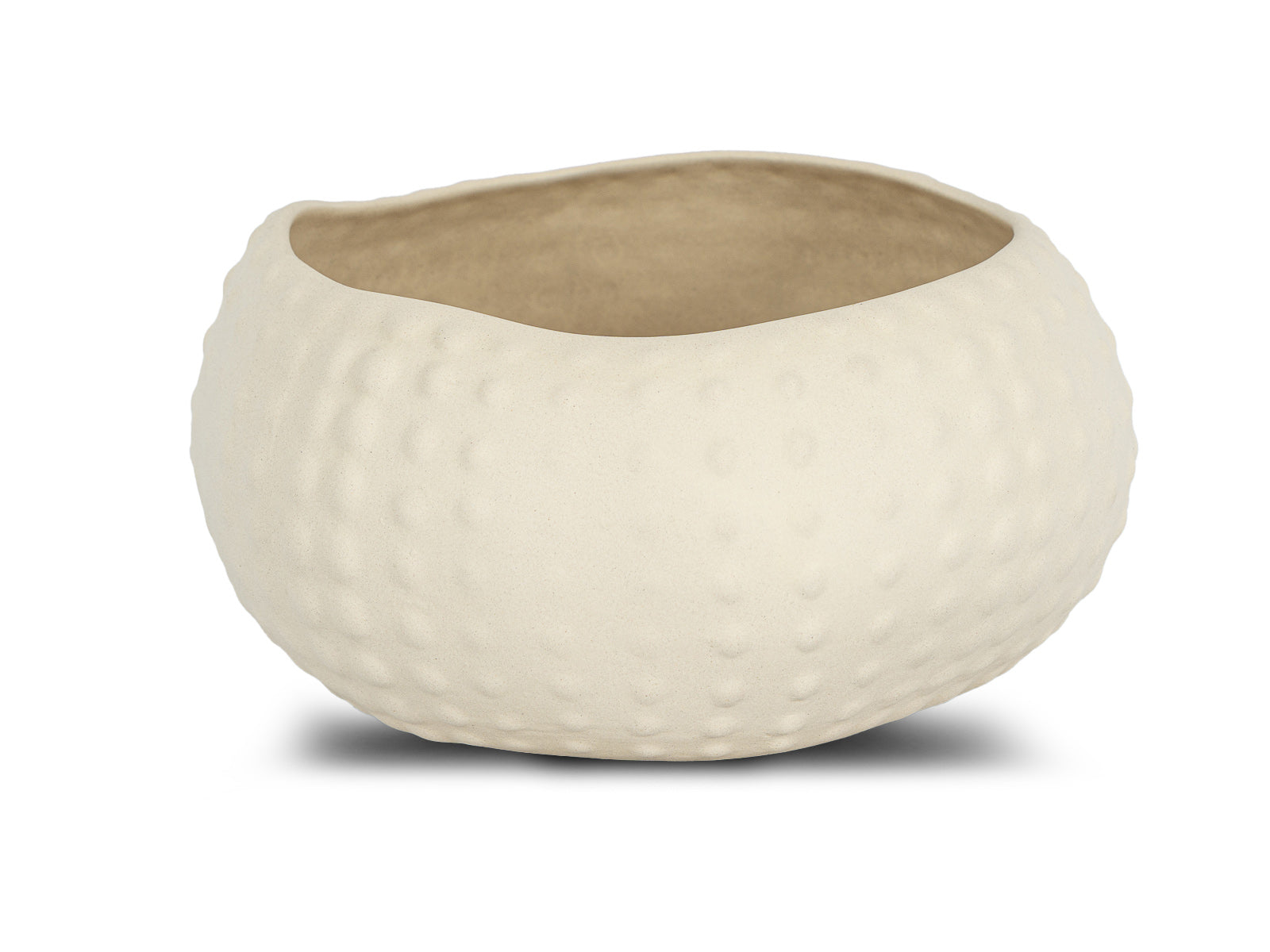 Centro de Mesa Organic Redondo 25cm Blanco