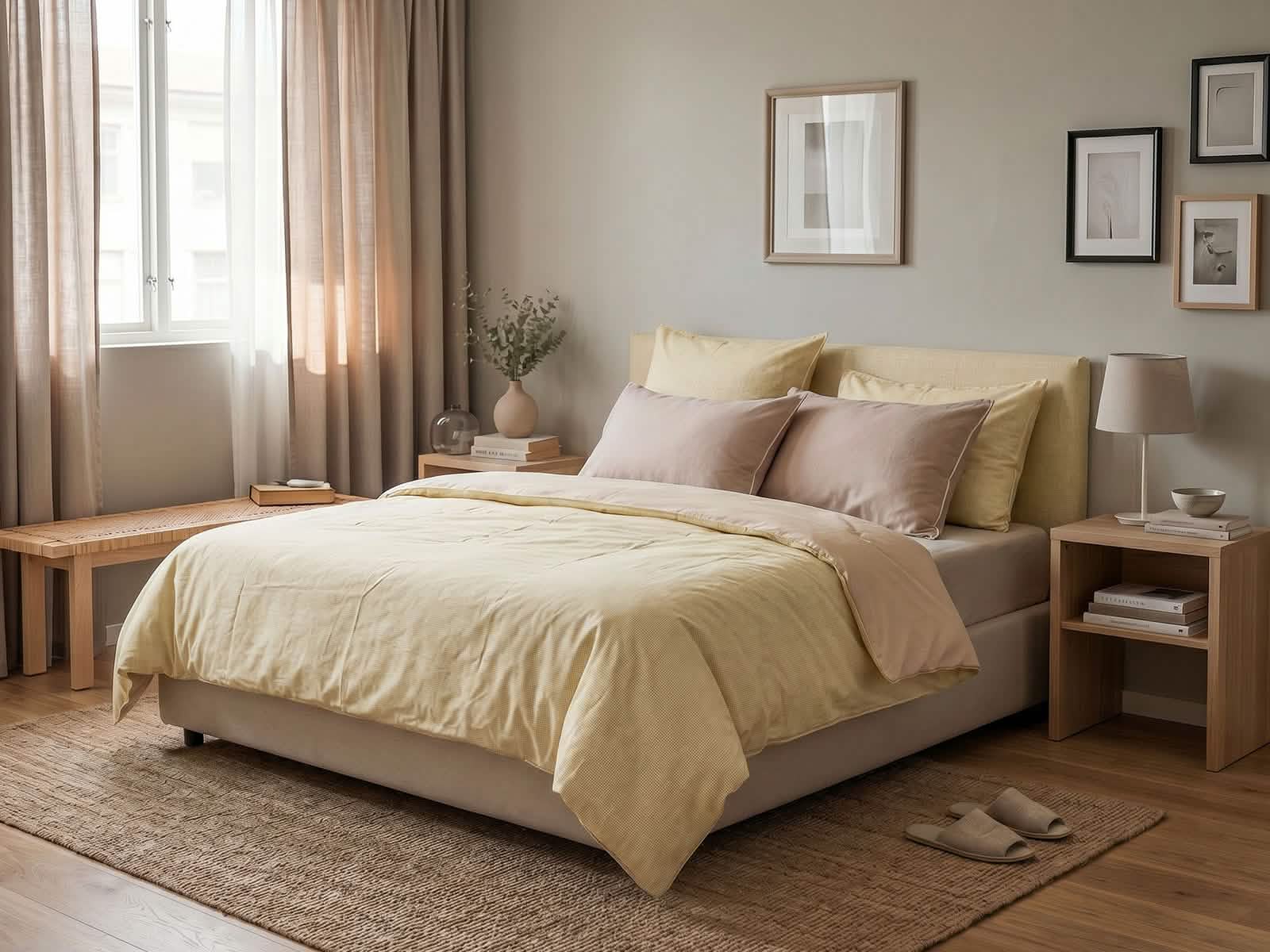 Edredon Foster #Color_Beige