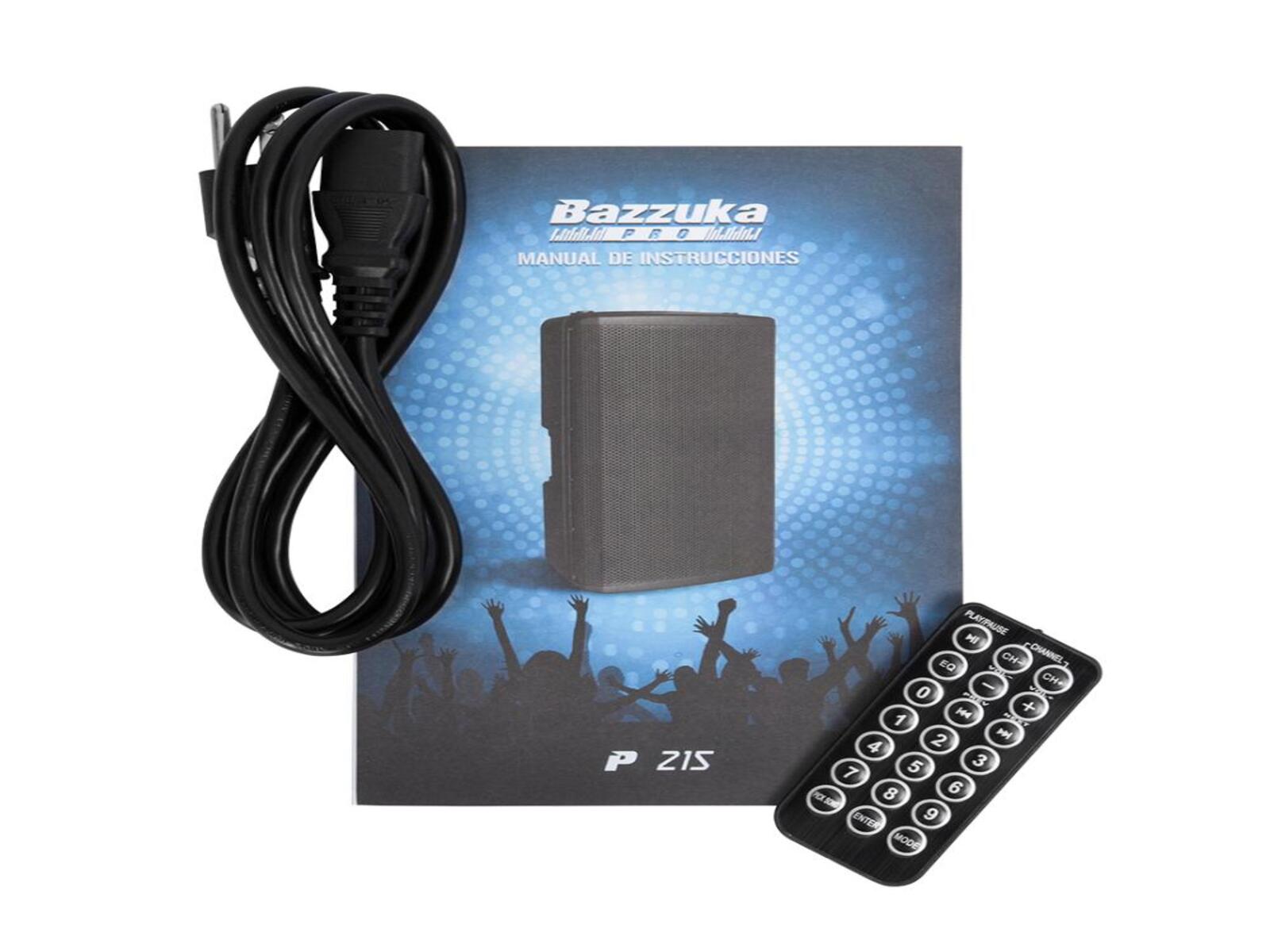 Parlante Profesional Activo 215N Bazzuka