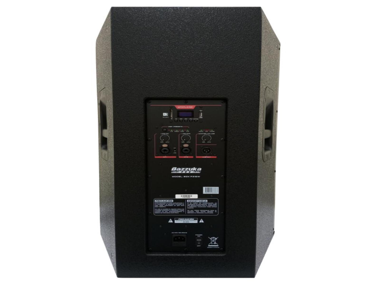 Parlante Profesional Activo 400W Bazzuka