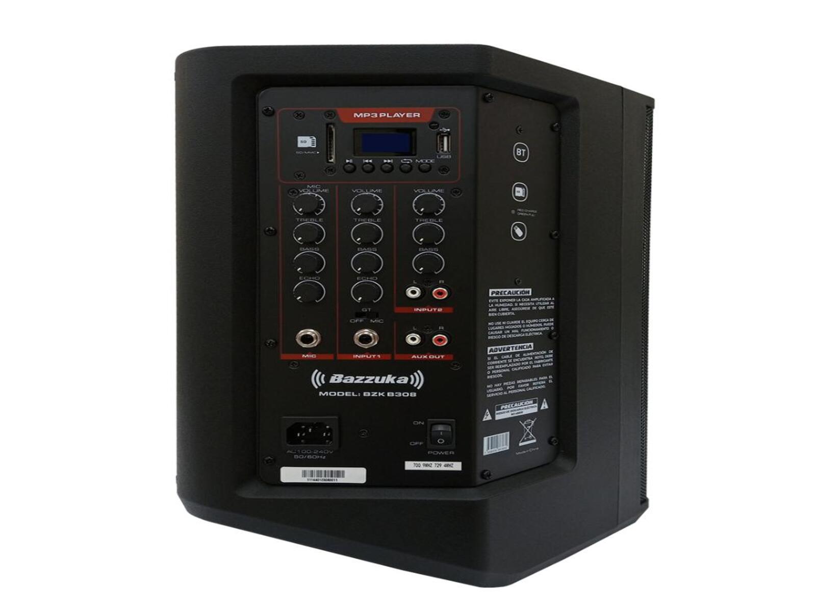 Parlante Activo Amplificado B308 Bazzuka