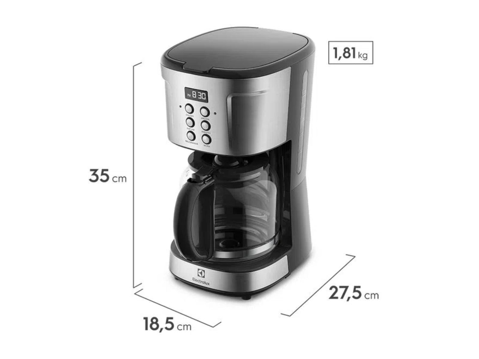 Cafetera 15 Tazas Electrolux